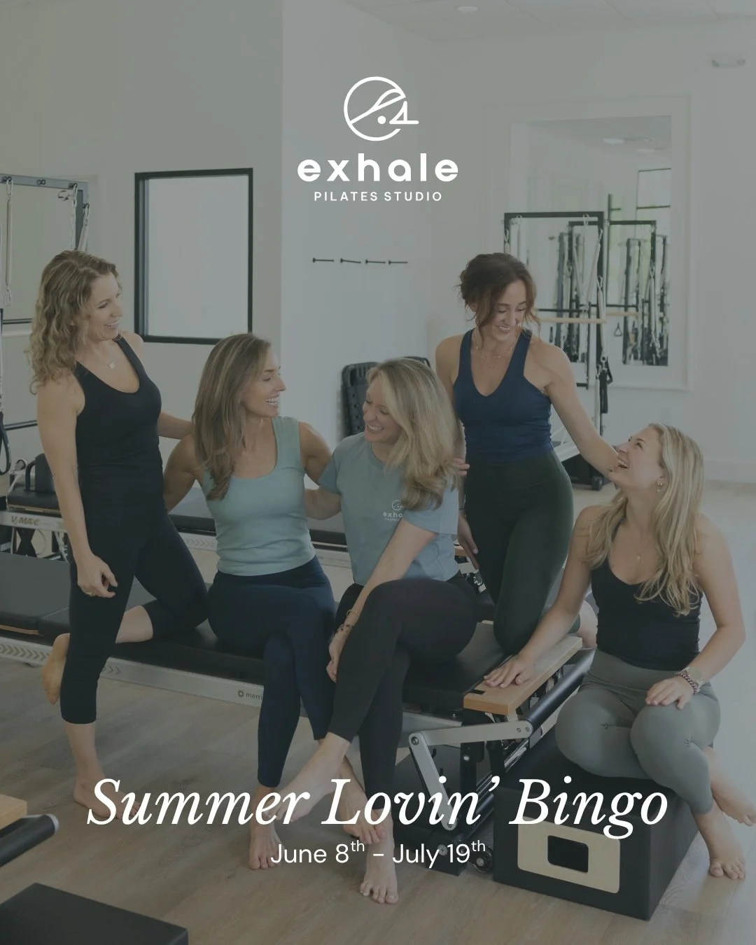 SUMMER LOVIN' BINGO IS BACK ☀️

Here's how it works:
✨ Grab your bingo card at the studio
✨ Complete squares + get a bingo = 1 entry
✨ Fill the whole card = 15 entries (yes, really)

Turn in your physical card or email a picture by July 20 to be ente
