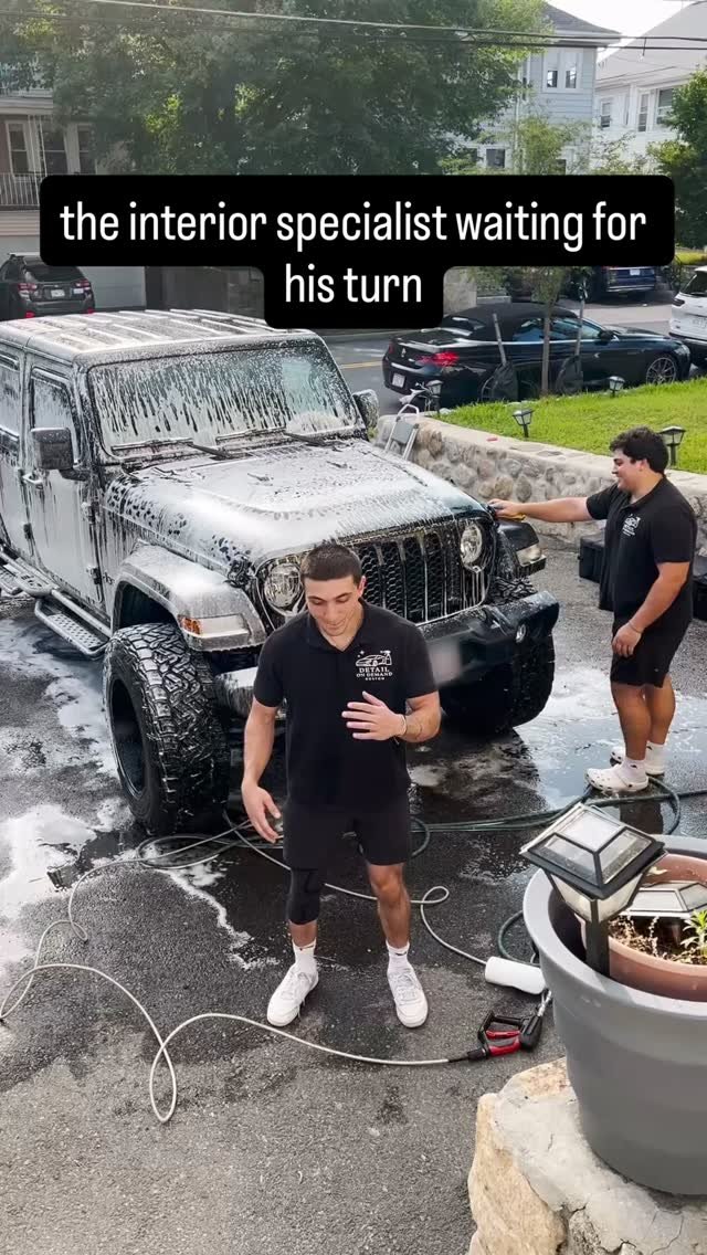 Avo? Interior specialist & aura farmer.
Vicken? Exterior grunt. π€π§Ό
.
.
.
.
.
.
.
#detailing #aura #aurafarming #aurafarmingkid #boat #autodetailing #cardetailing #detailingworld #ceramiccoating #carwash #detailersofinstagram #carcare #detailer