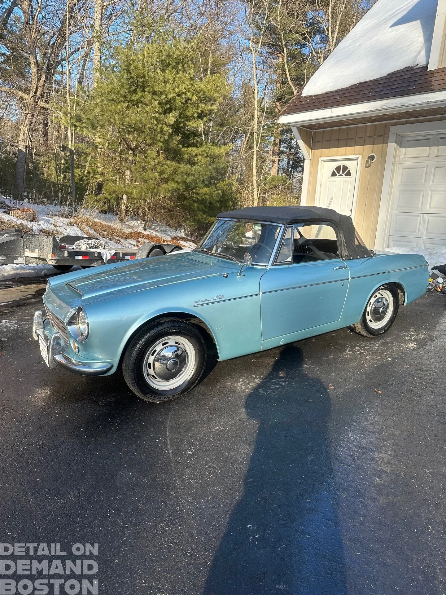 A classic brought back to life.

This beautiful Datsun 1600 came to us needing some love after sitting through the winter. After a full Signature Clean Combo, the paint, chrome, and interior are looking showroom ready again.

Spring is around the cor