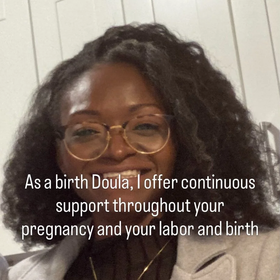 As a Birth Doula, I offer continuous support throughout your pregnancy and your labor and birth. 

So often, pregnant people talk about the midwife or doctor that they really love and that they hope they&rsquo;re &ldquo;on call&rdquo; for their labor
