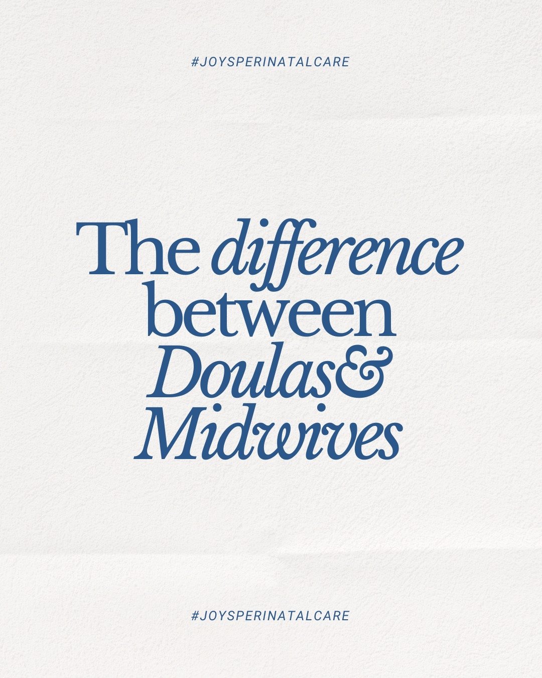 Lots of people ask me what the difference is between a doula and a midwife.

 A midwife is a medical professional who actually delivers your baby. Midwives also provide medical care throughout pregnancy as well.

A birth doula is a non-medical profes