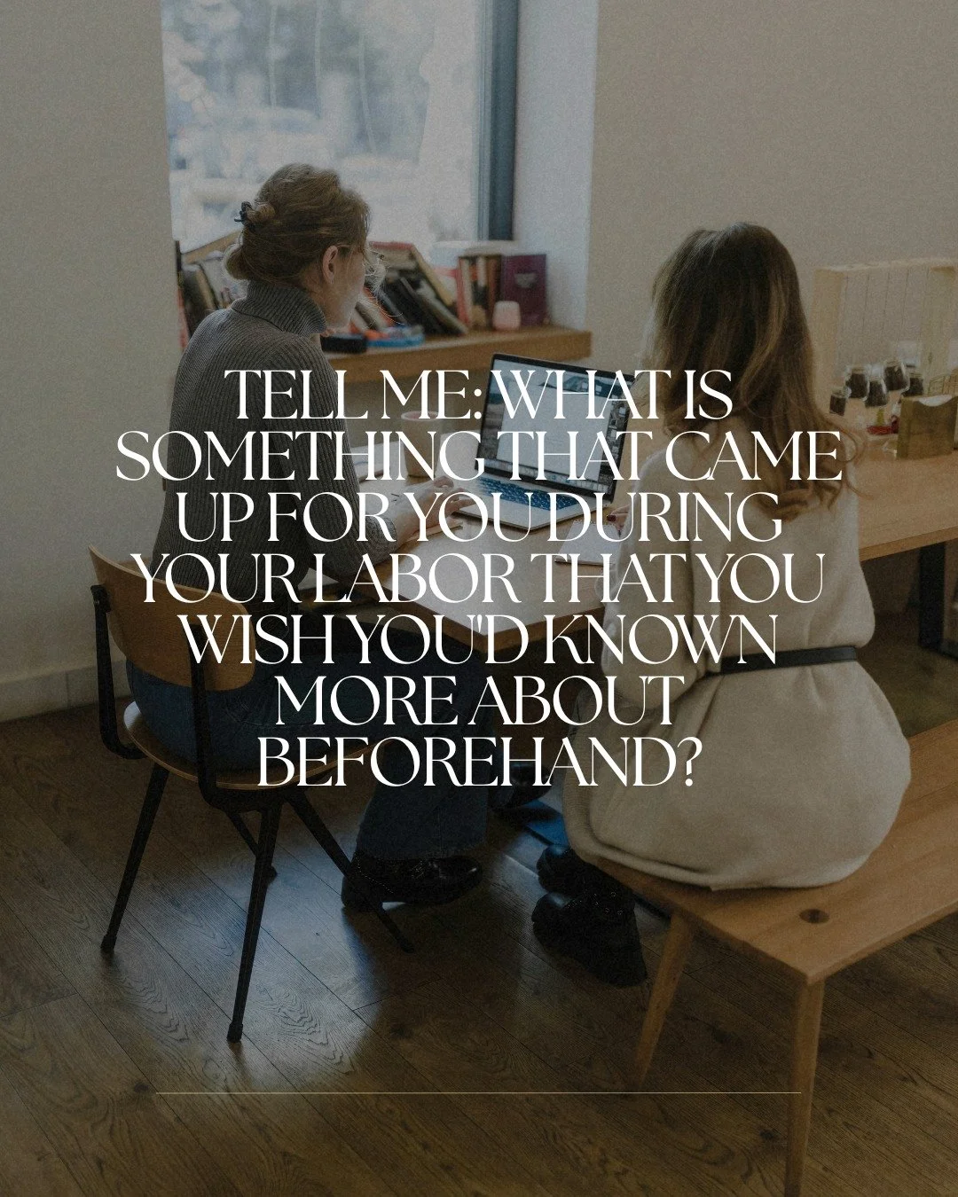 Tell me: What is something that came up for you during your labor that you wish you'd known more about beforehand?

I love taking time at my prenatal meetings with clients to walk through common scenarios that come up. I'd love to hear yours!

#londo