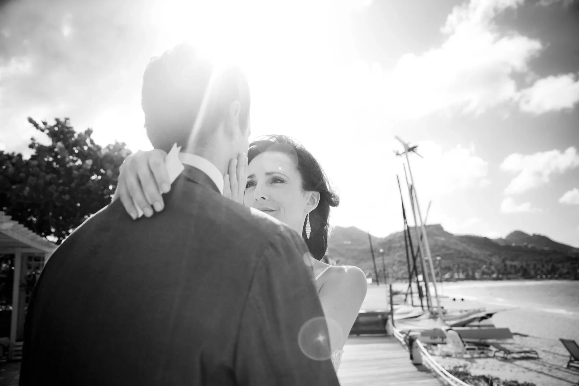 Editorial wedding photography by fashion photographer Conor Doherty St. Barts