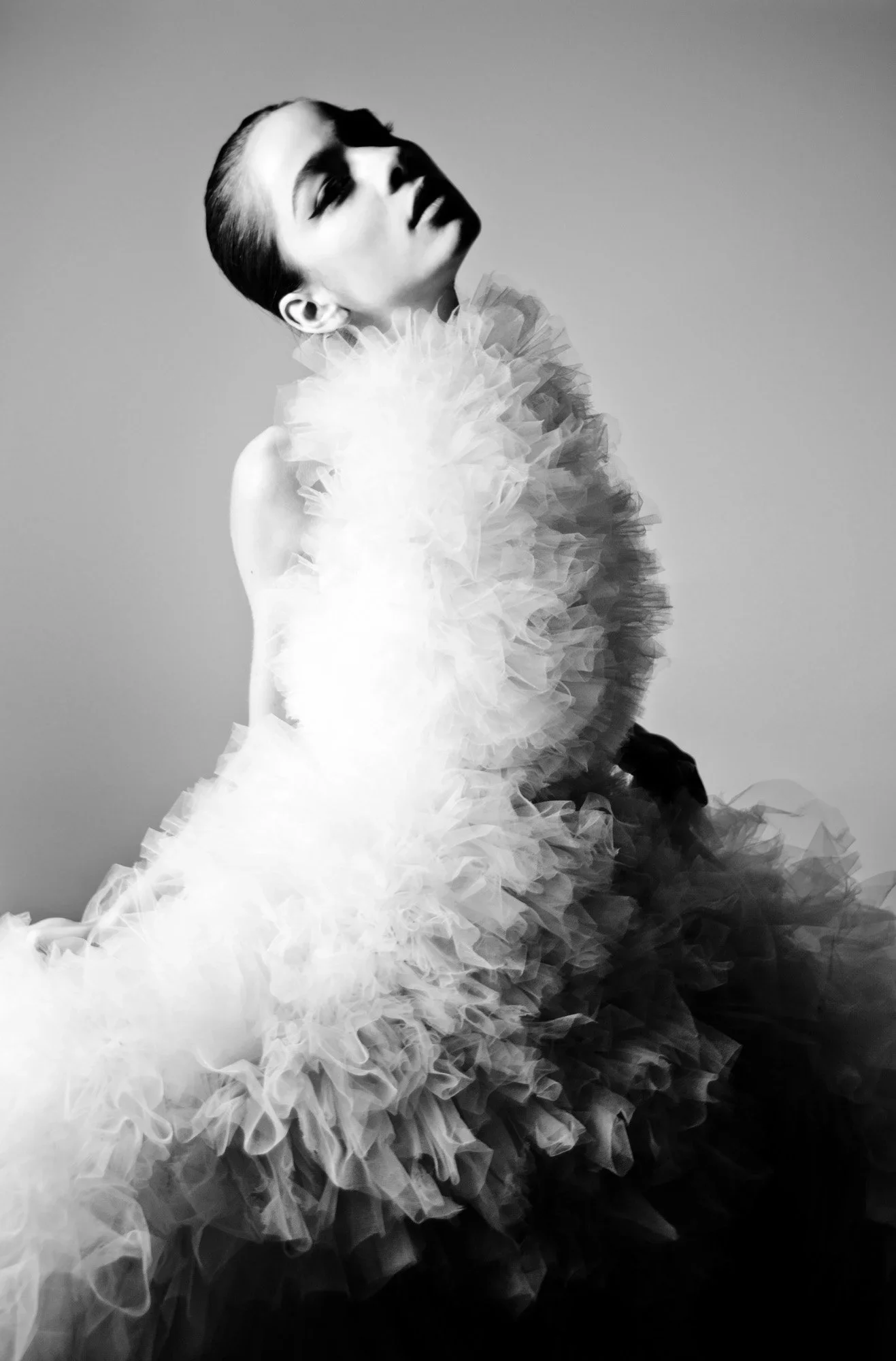 Black and white fashion wedding photography by New York photographer conor doherty