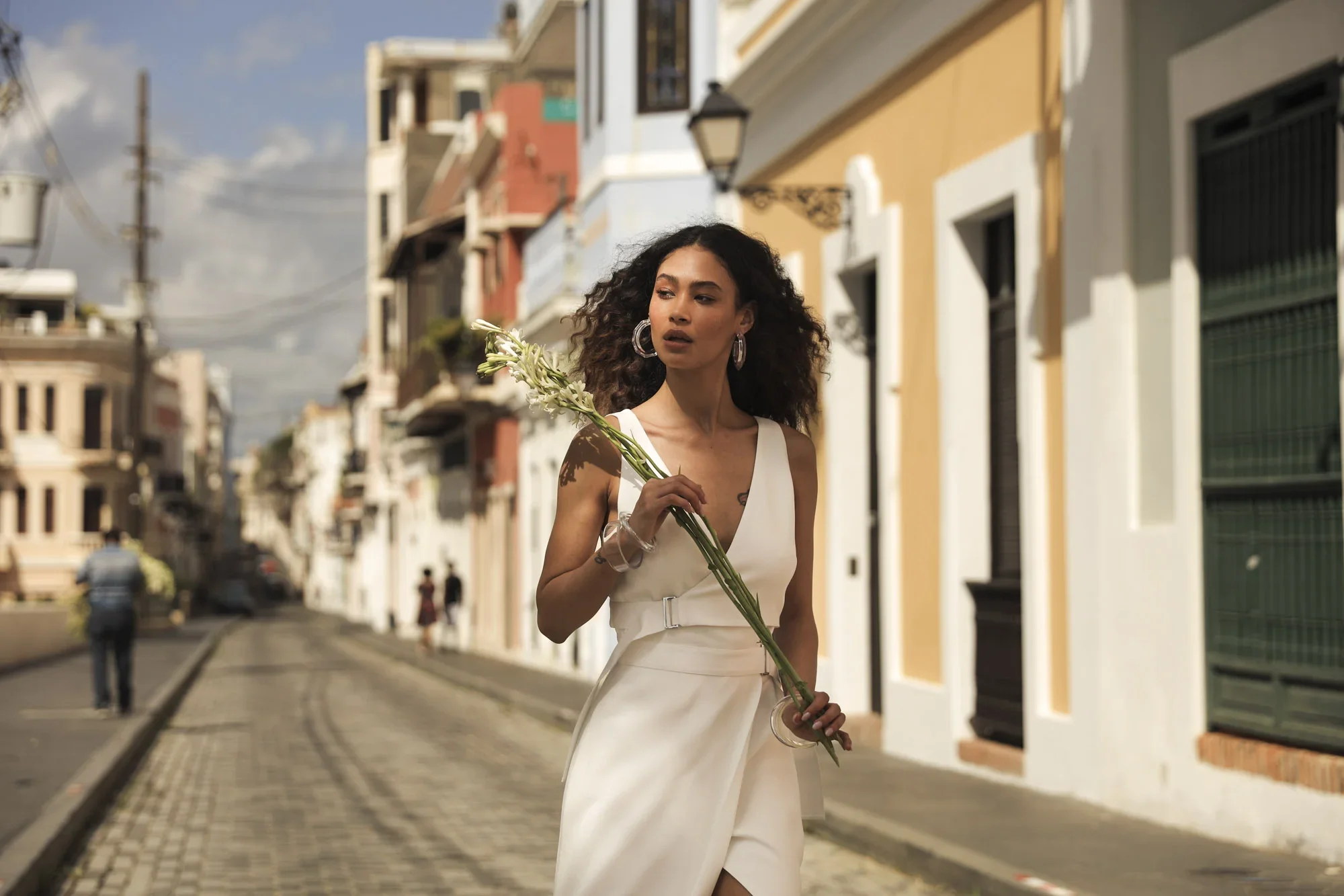 Editorial wedding photography by fashion photographer Conor Doherty Ritz Reserve Dorado Beach Puerto Rico