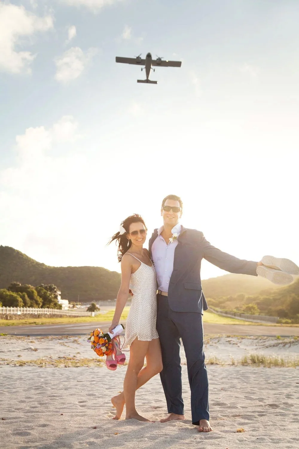 Editorial wedding photography by fashion photographer Conor Doherty St. Barts