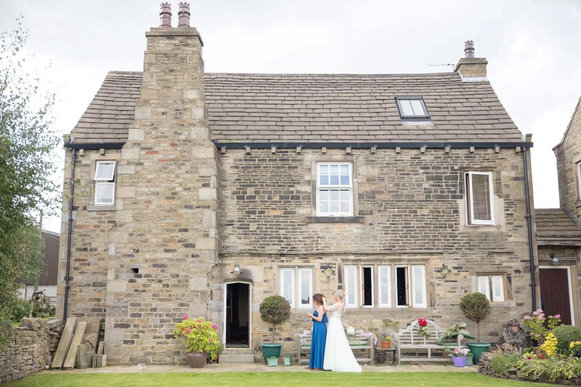 Editorial wedding photography by fashion photographer Conor Doherty Yorkshire London UK Bride