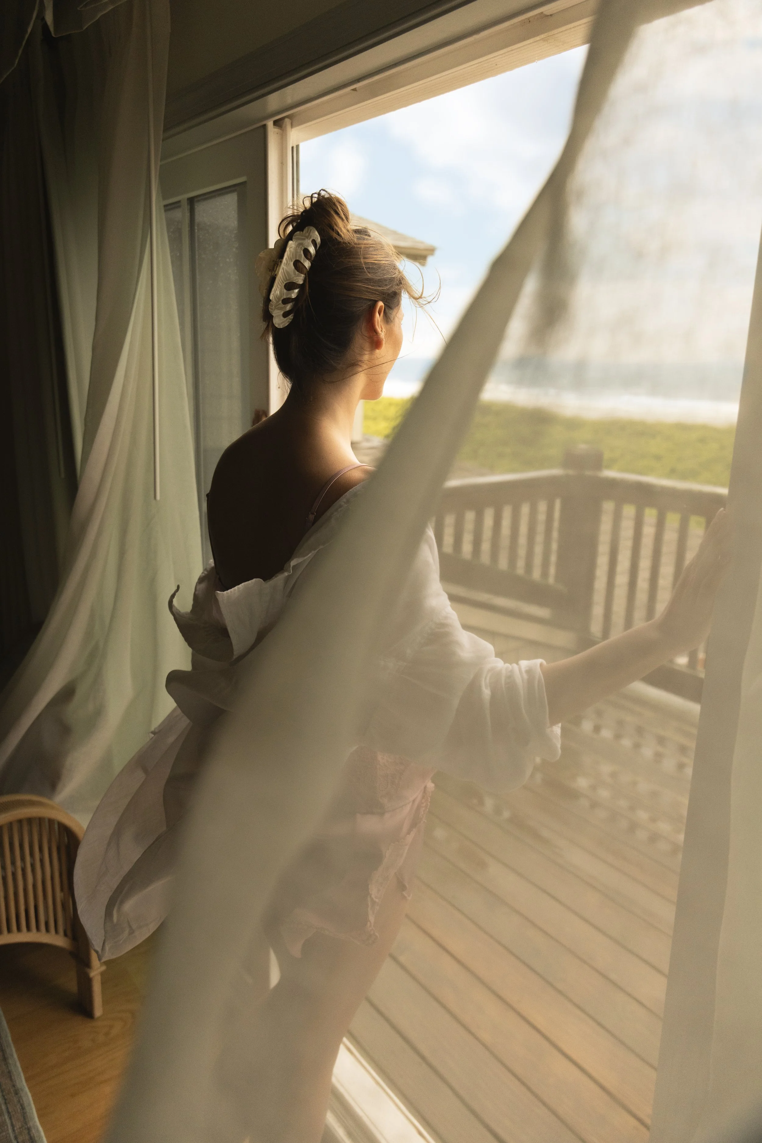 Editorial wedding photography by fashion photographer Conor Doherty OBX Outer Banks NC