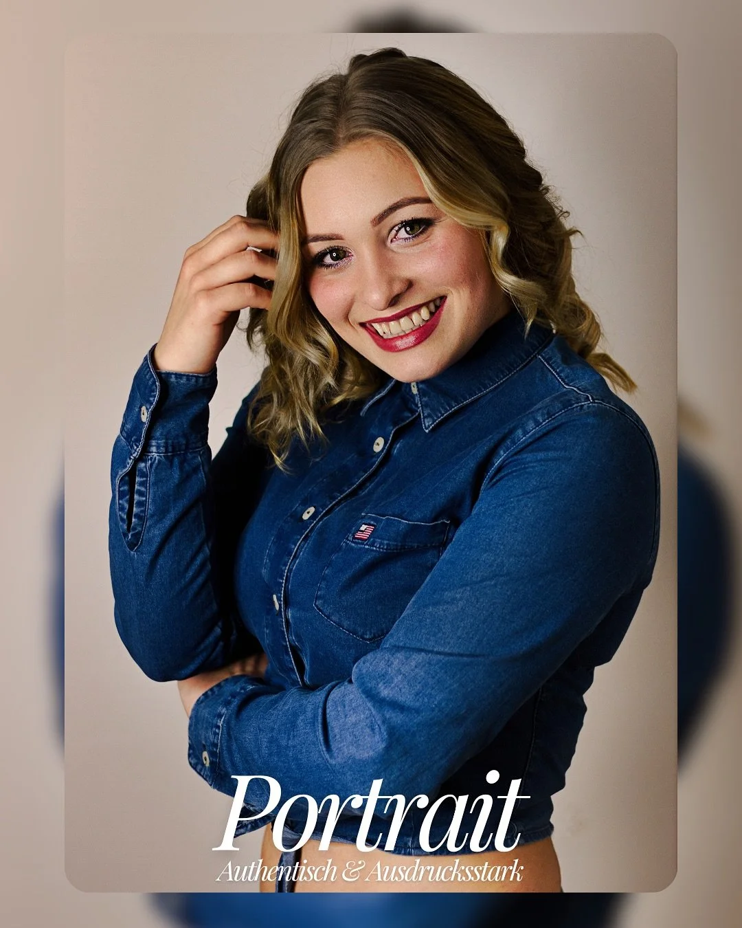 Ein Portrait zeigt mehr als nur ein Gesicht &ndash; es f&auml;ngt Pers&ouml;nlichkeit, Emotion und Geschichte in einem Moment ein. ✨📸 

Du hast Lust vor der Kamera zu stehen oder ben&ouml;tigst Bilder der Angestellten f&uuml;r Website, Print oder &a