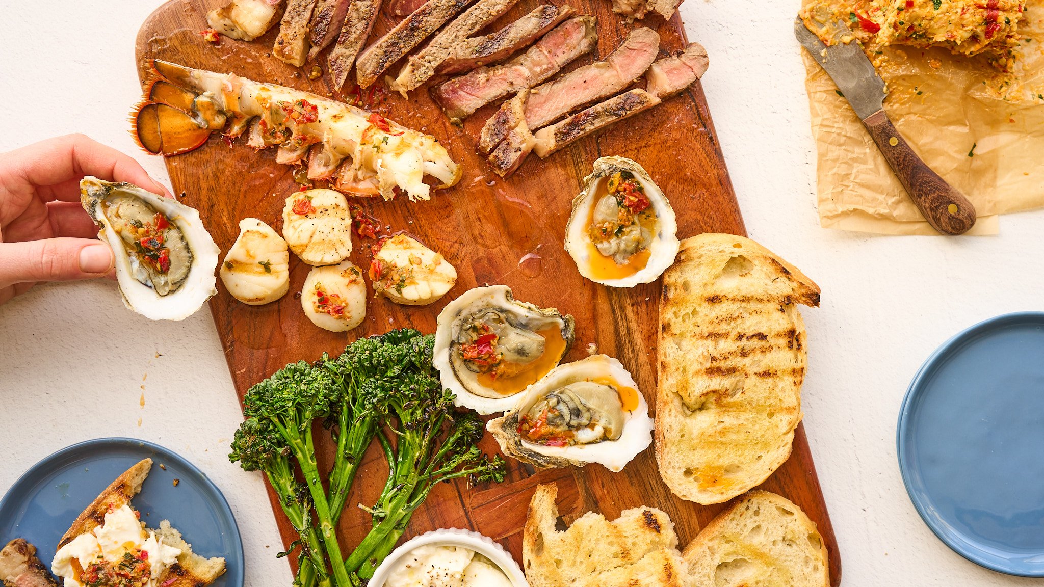 Surf and Turf with Calabrian Chili Butter