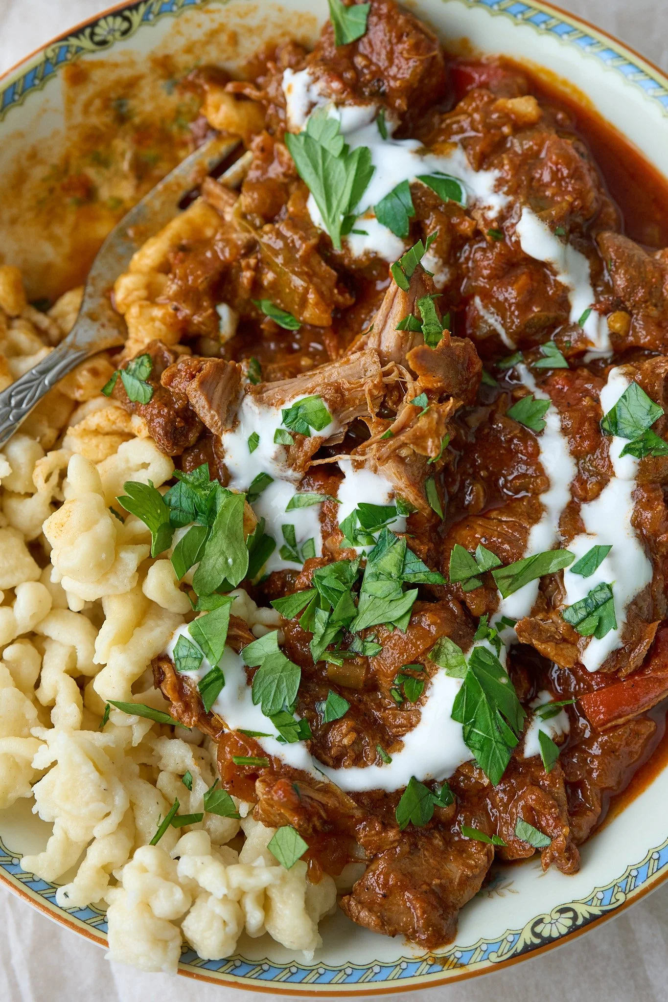 Lamb Paprikash 