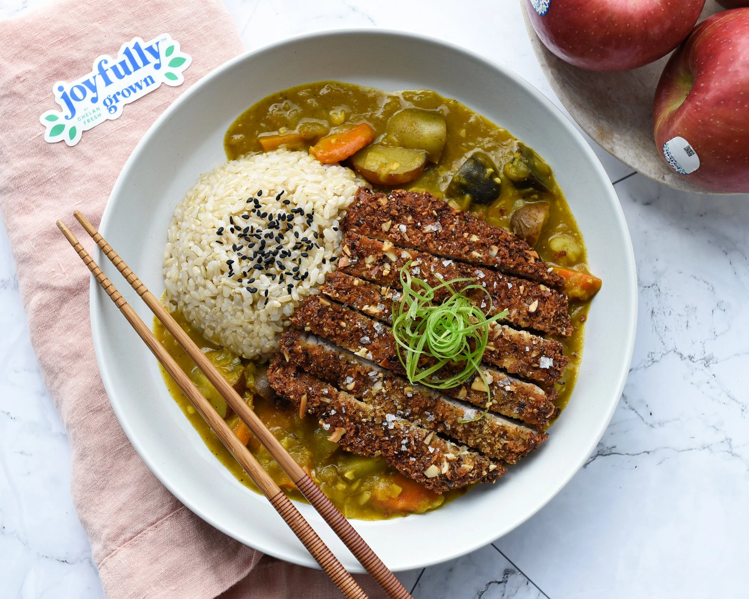 Air-Fryer Pork Katsu Curry