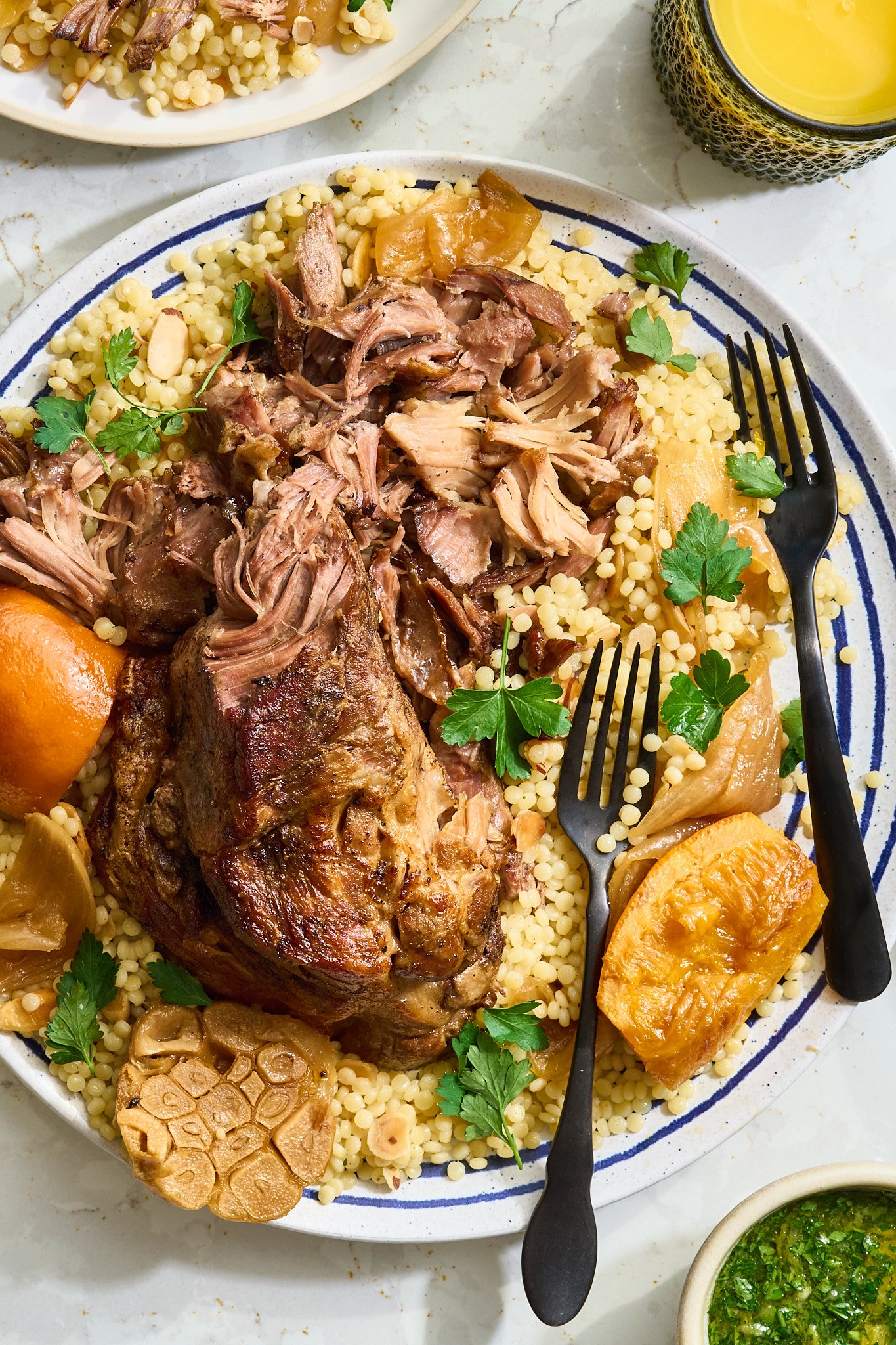 Florida Orange Juice and Rosé-Braised Pork