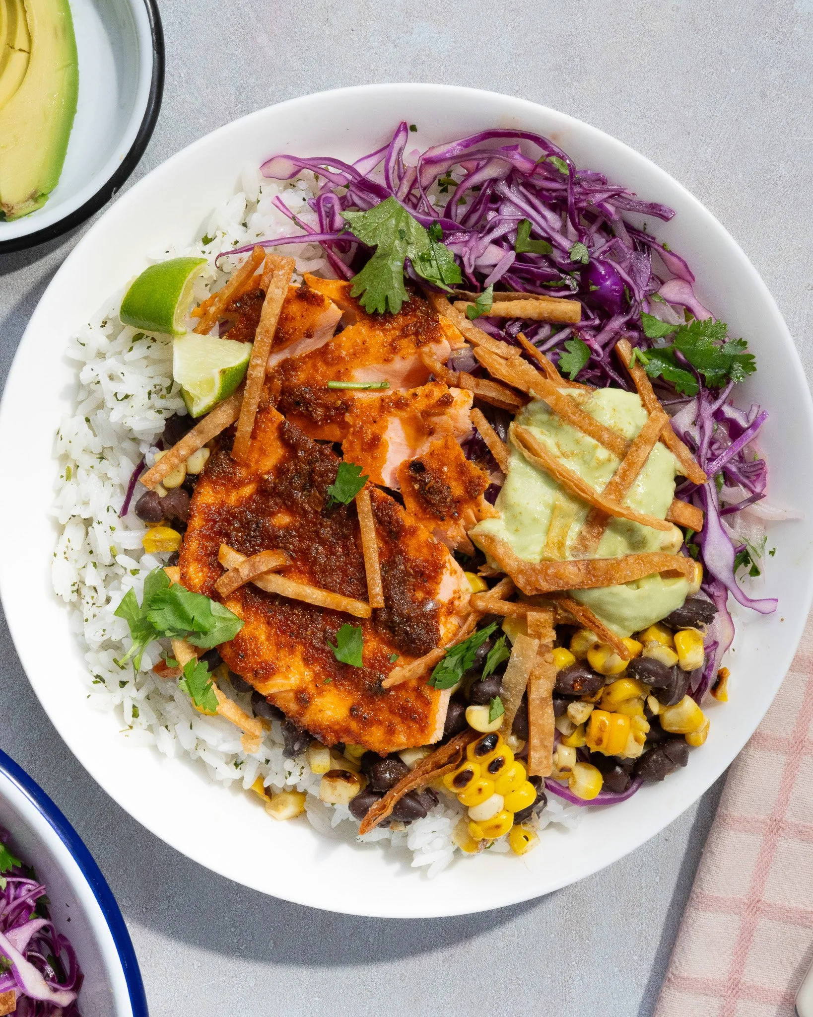Smoky Trout Taco Bowls