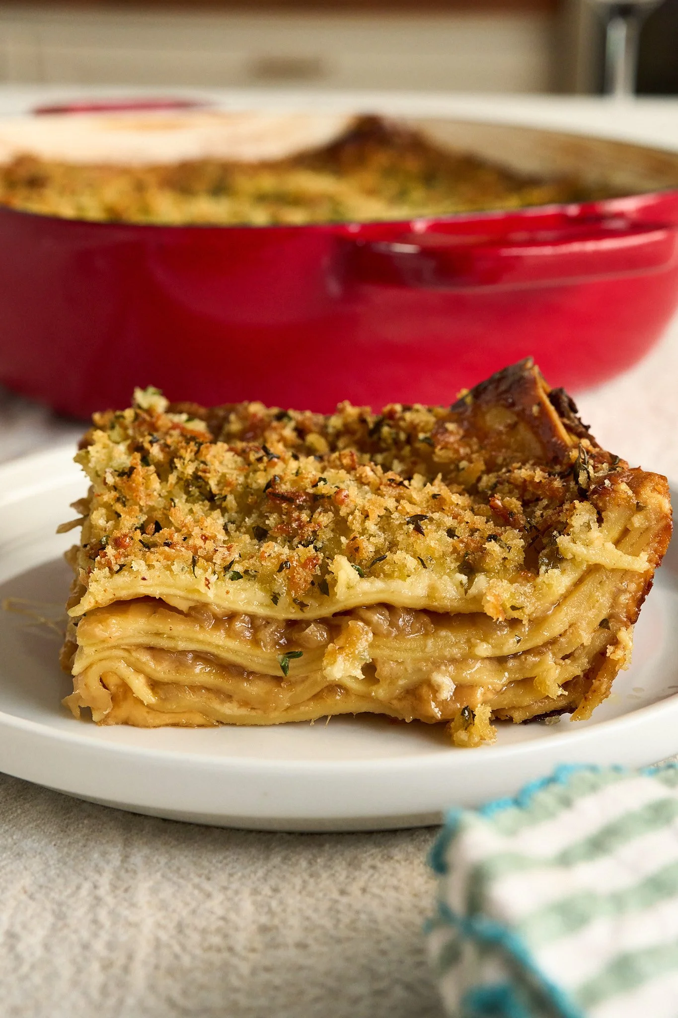 French Onion Lasagna