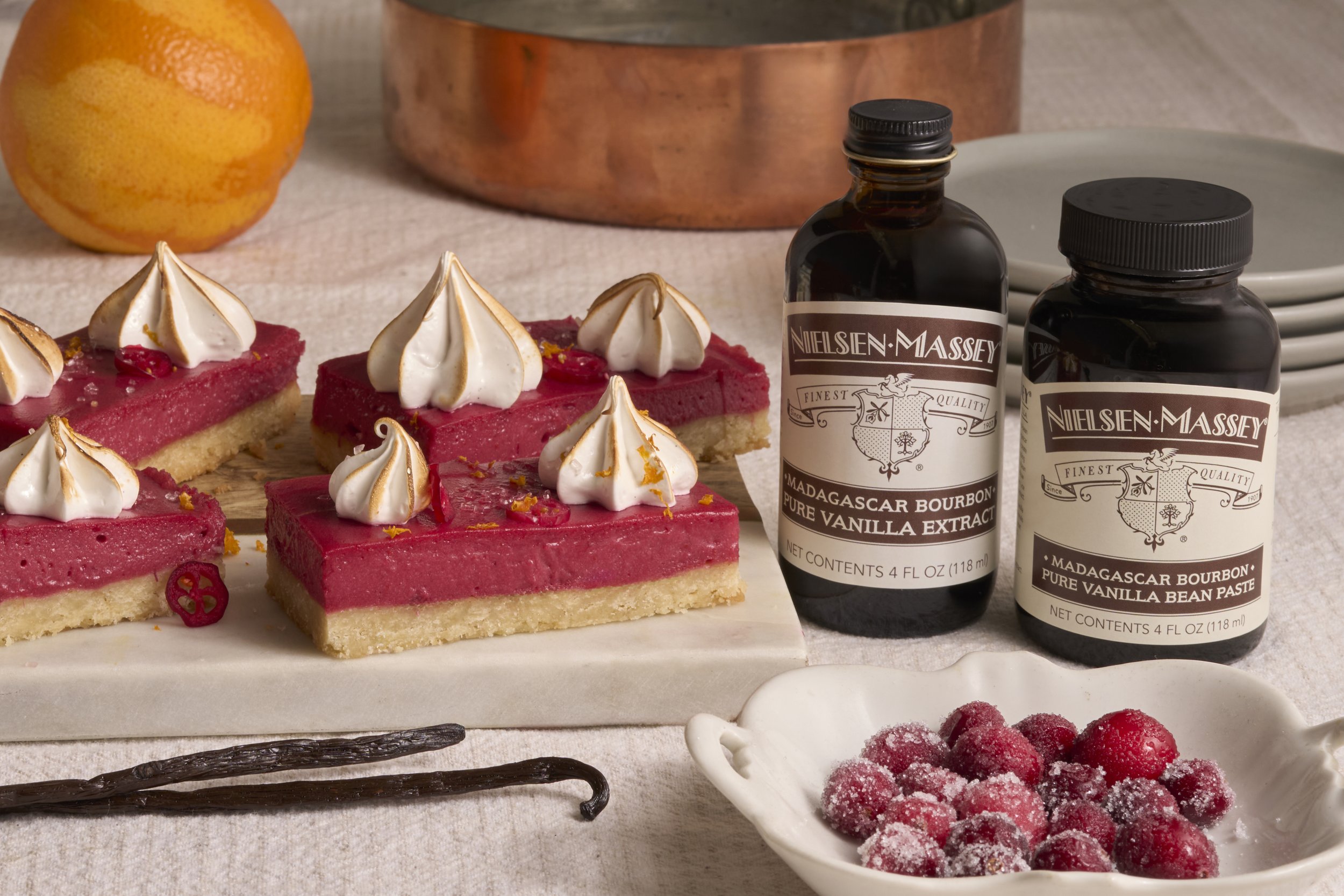 Cranberry Cream Bars