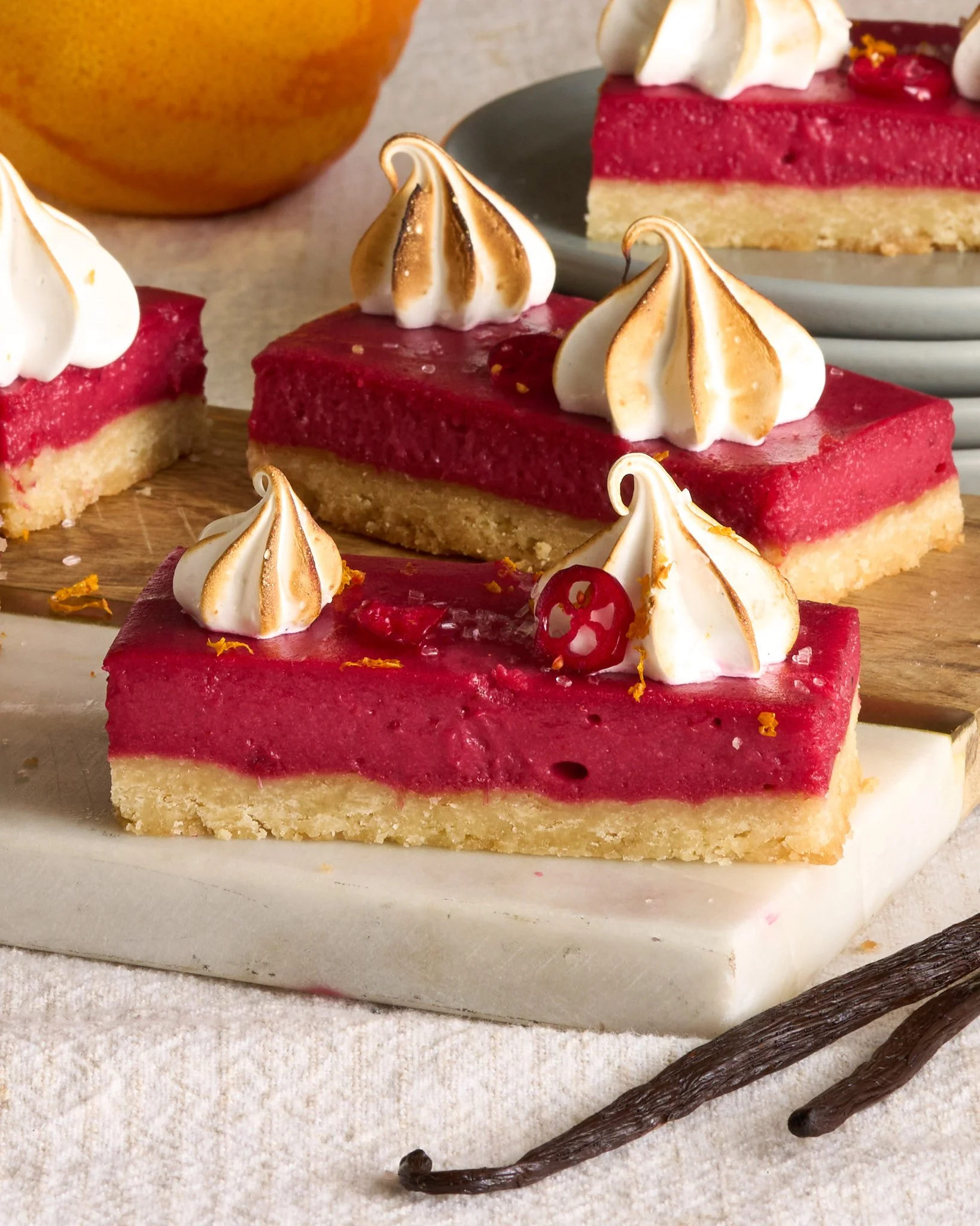 Cranberry Cream Bars