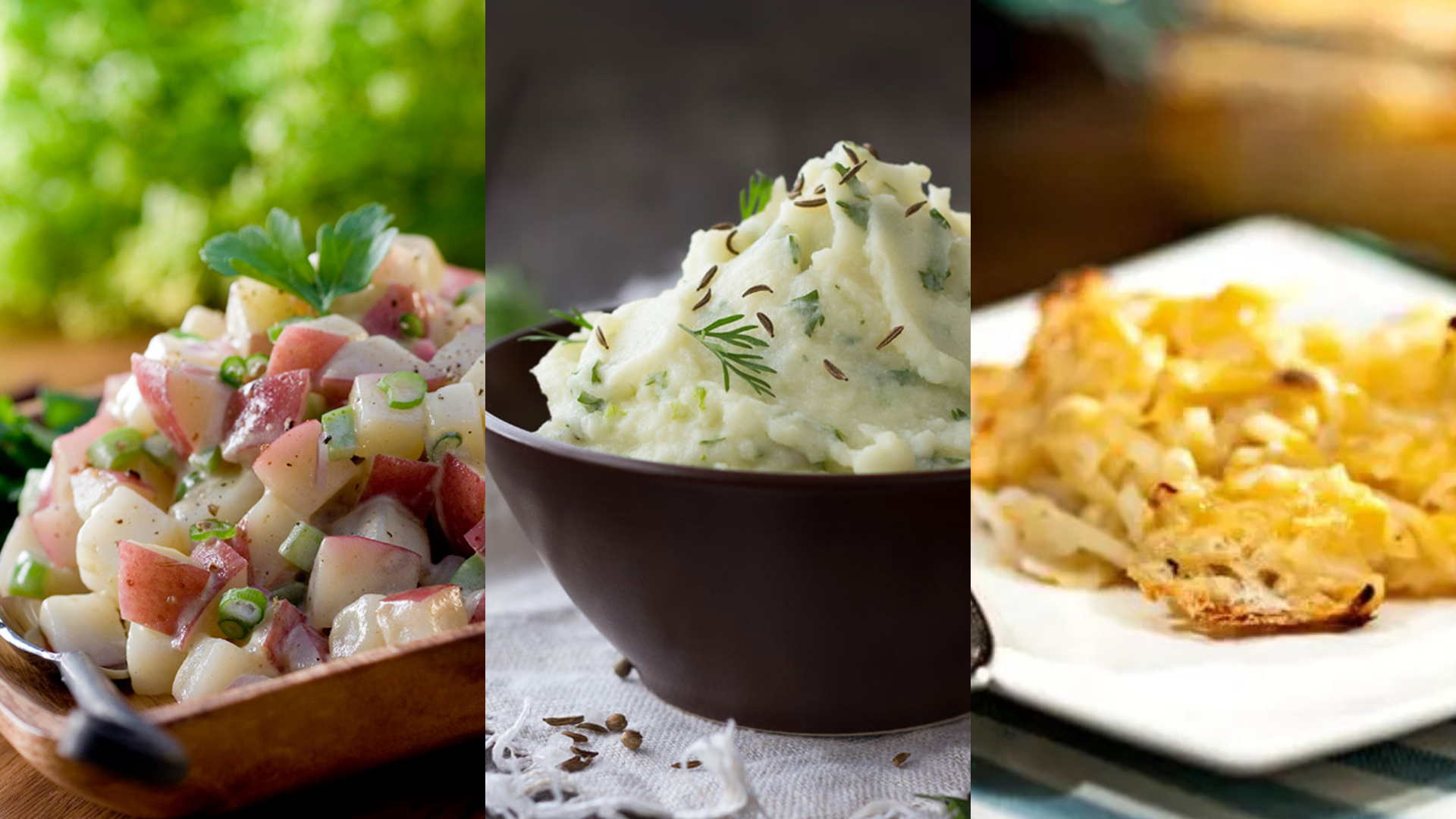 Holiday Potato Side Dishes, Three Ways