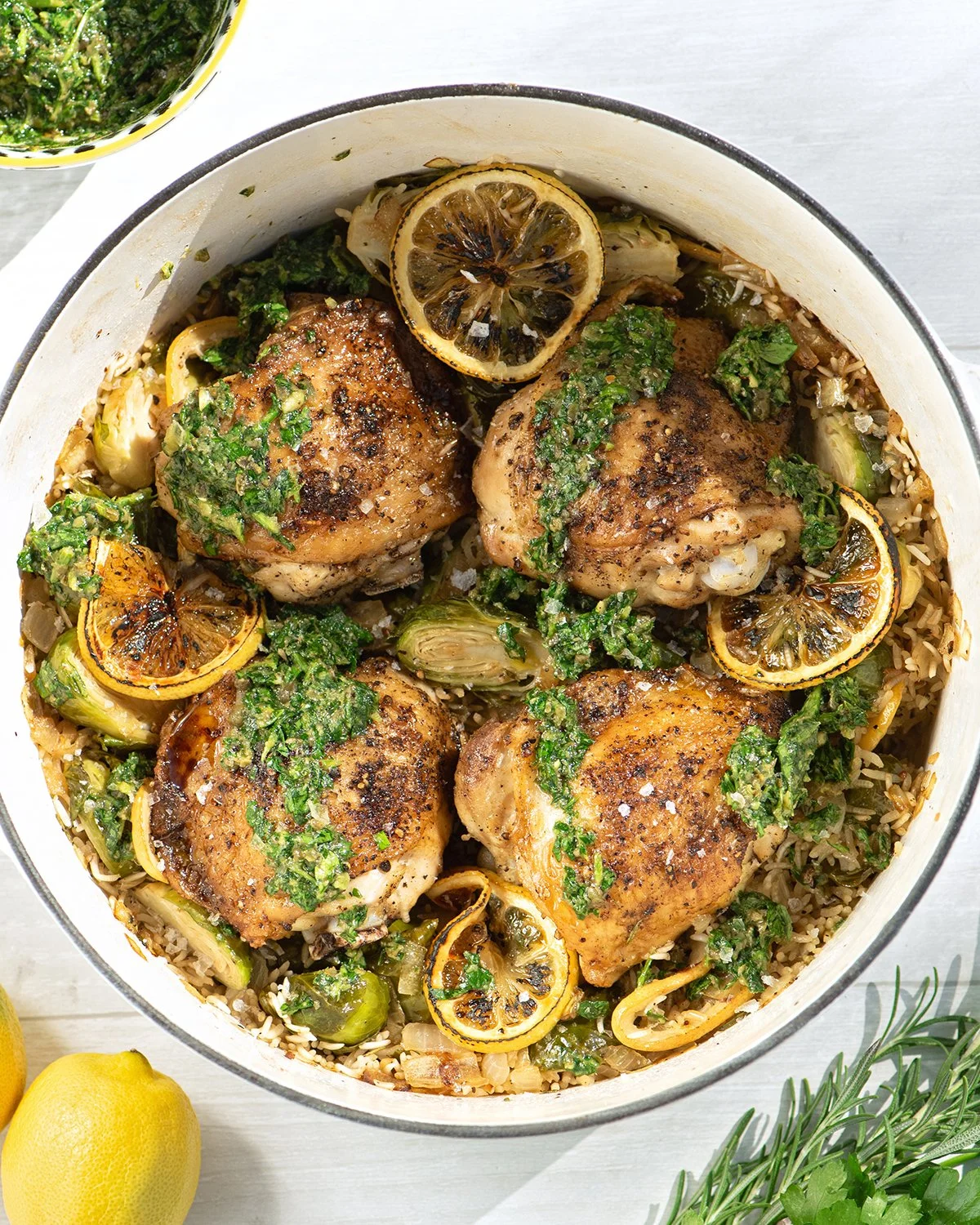 Lemony Chicken and Rice