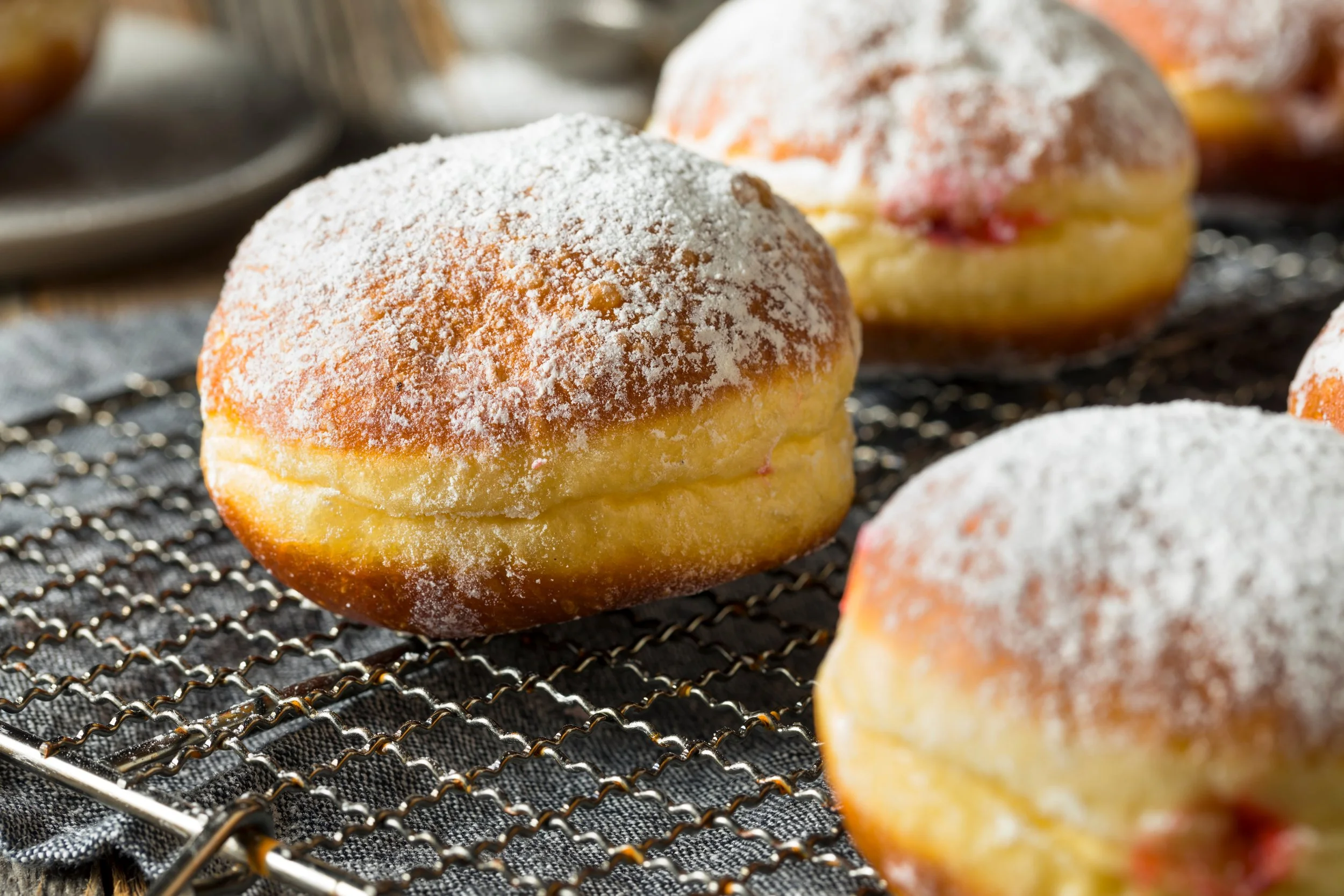 Free Recipe for Fluffy Custard Donuts (Paczki) with Cooking Video ...