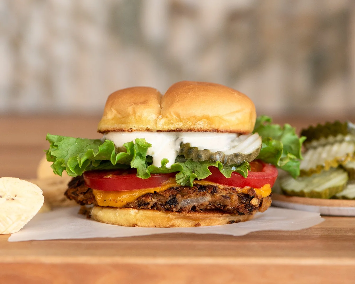 Vegan Smash Burgers with Secret Ingredient Aioli
