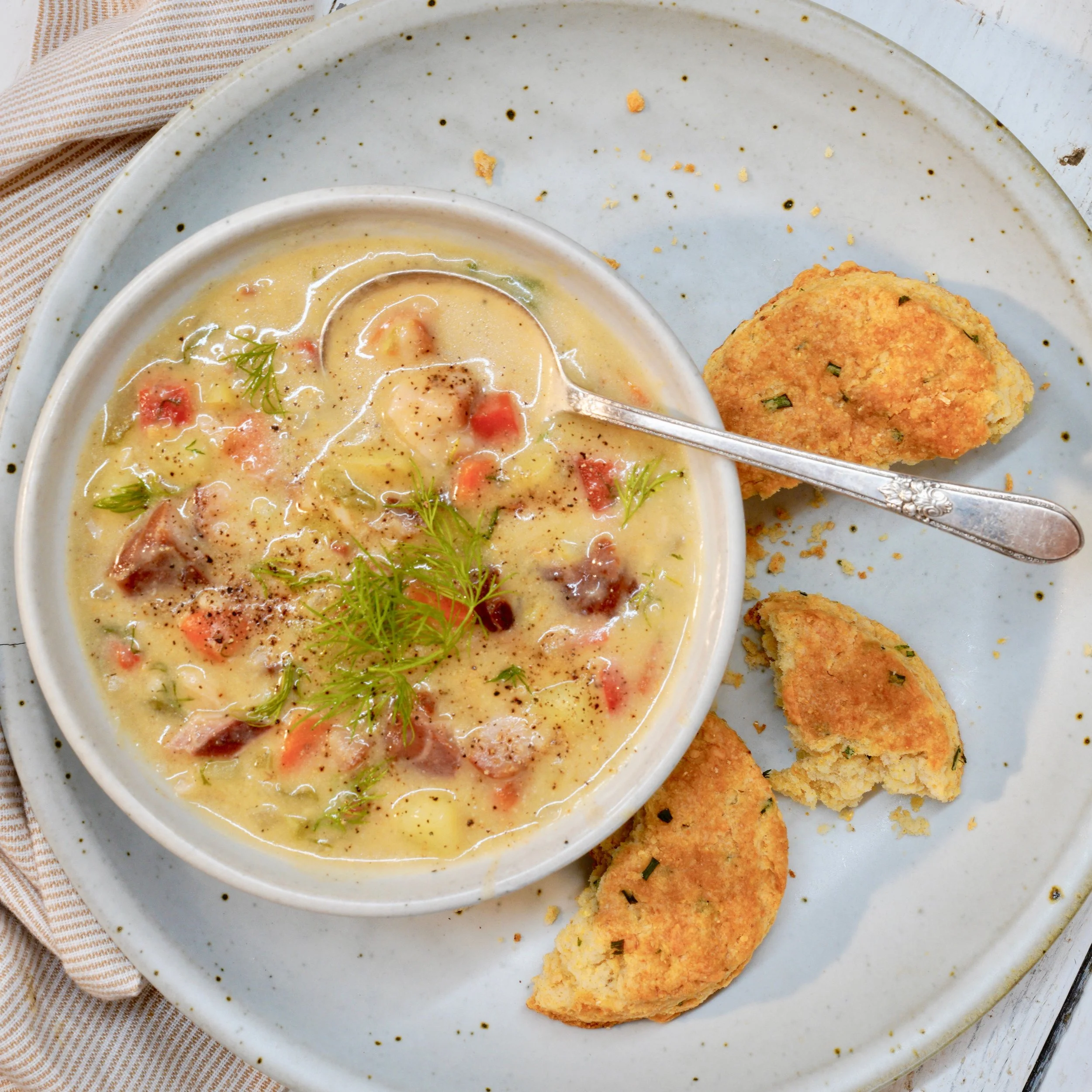 Smoked Salmon Chowder