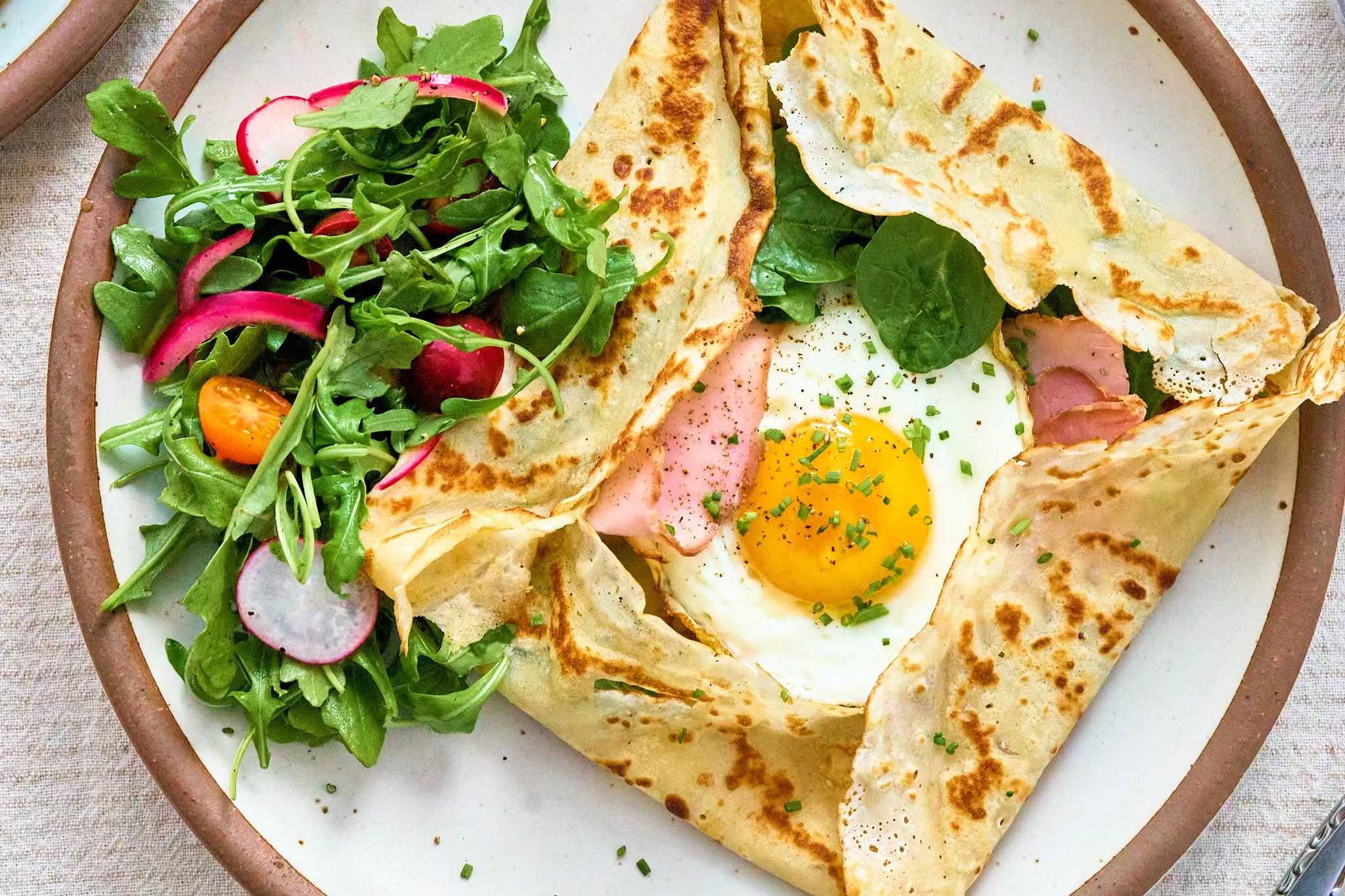 F Rence Crepes French Crepes with Ham, Egg and Cheese — Homemade Cooking Classes