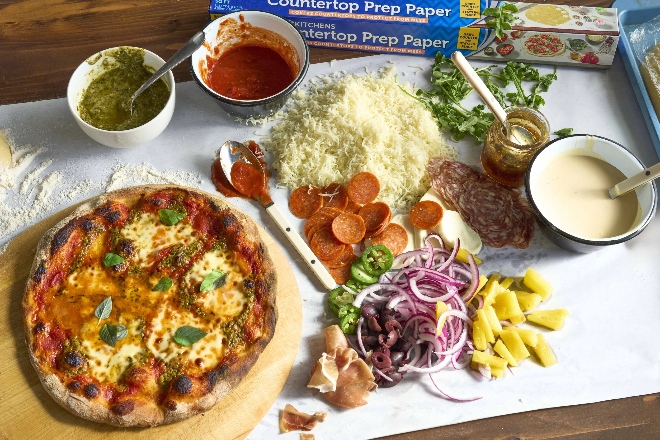 At-Home Pizza Party