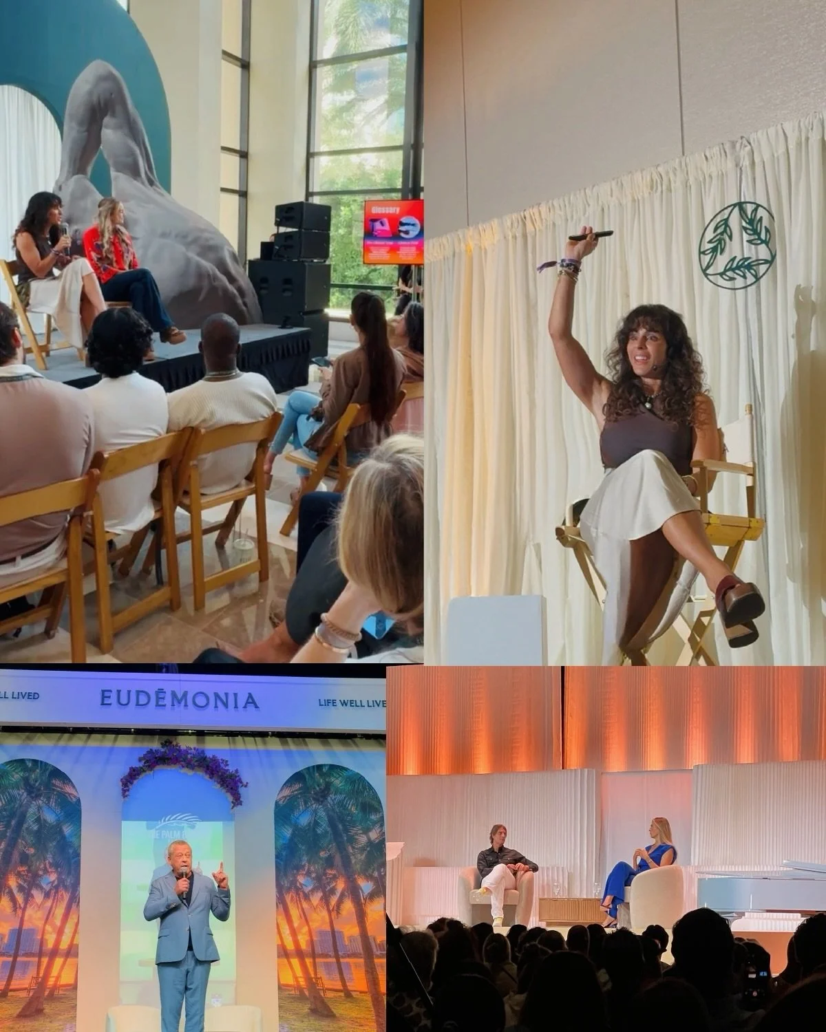 @eudemoniasummit recap 🧿 some snaps and clips from the weekend! 

It felt like stepping through a portal where education, connection, innovation, pure joy, and ridiculous amounts of fun all collided. I left feeling deeply moved by the people I met, 