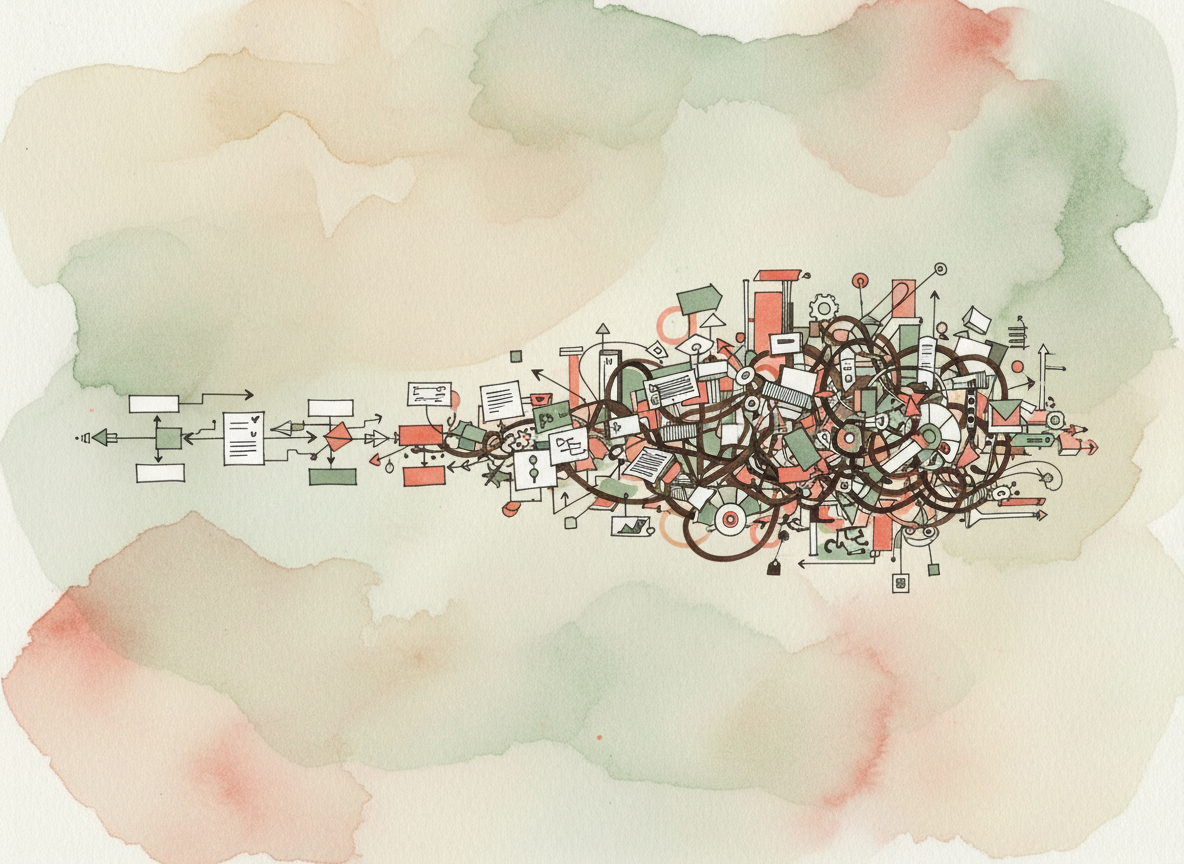 How Small Service Businesses Drift Into Complexity Without Noticing