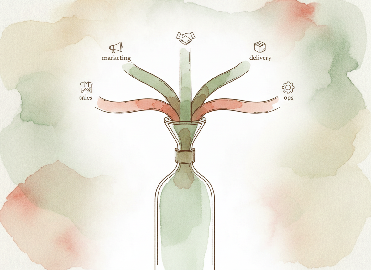 The Bottleneck Map: A Simple Way to Find What’s Actually Blocking Growth