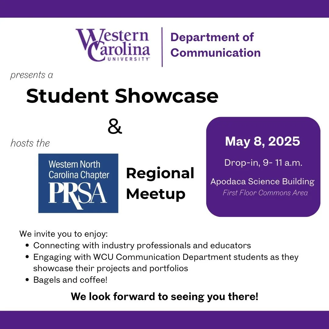 PRSA WNC Regional Meetup and Student Showcase