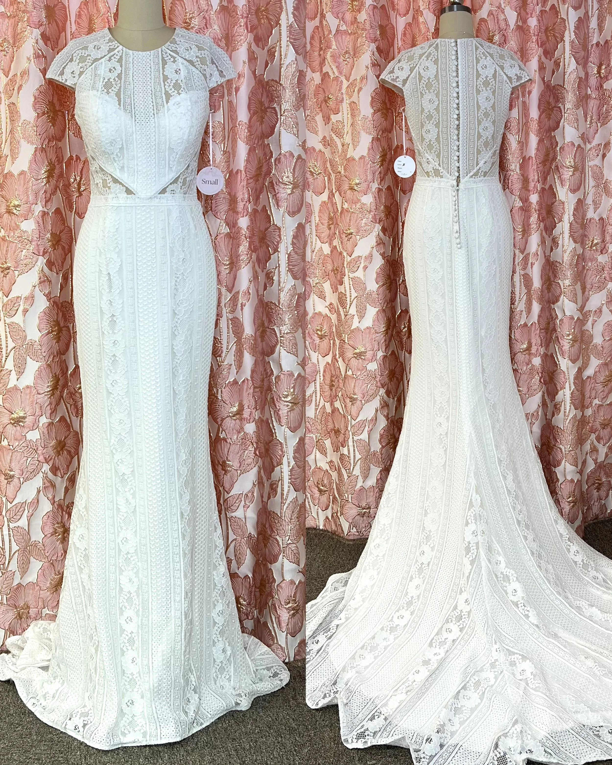 Rings pitsinen hääpuku