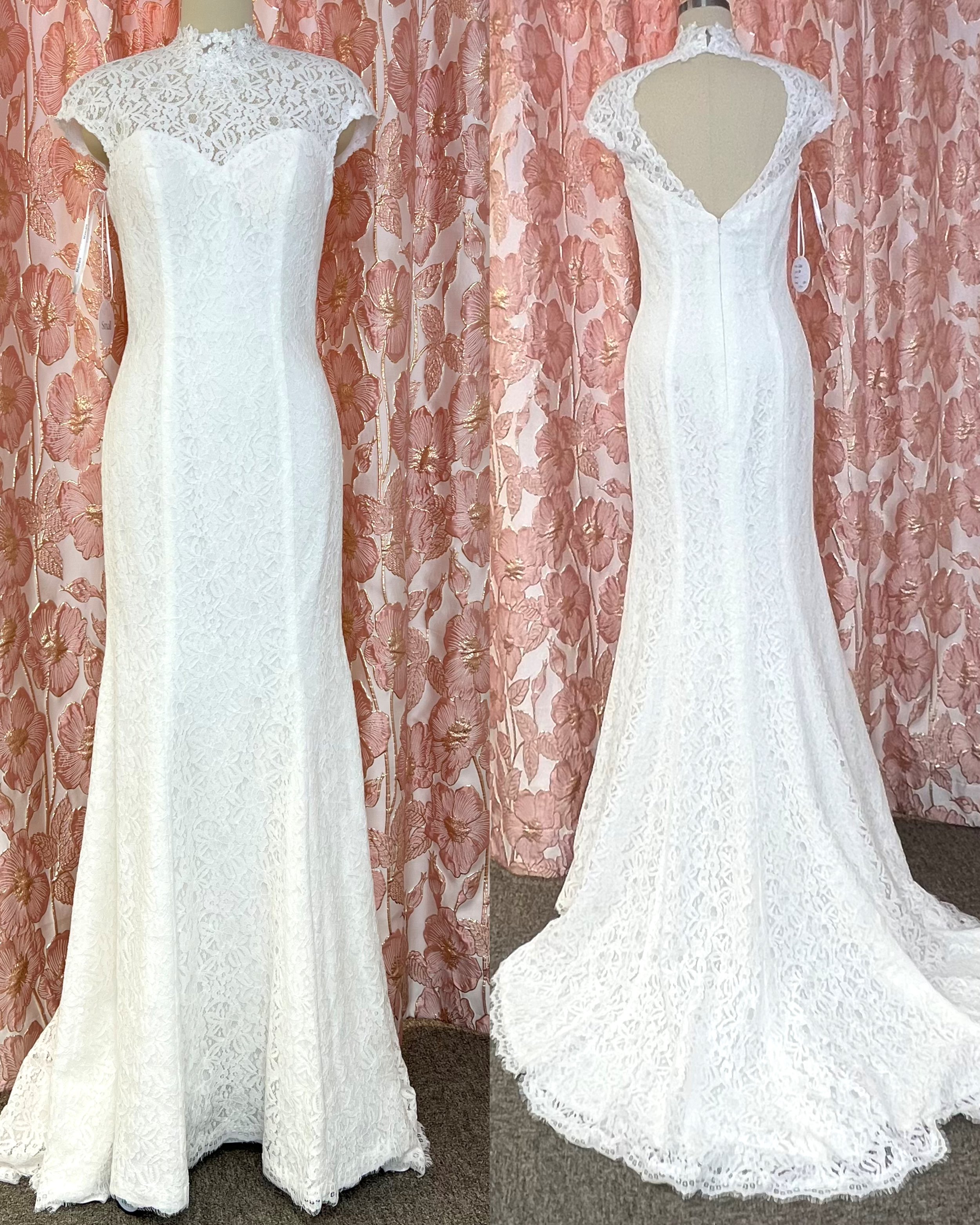 Edullinen pitsinen häämekko