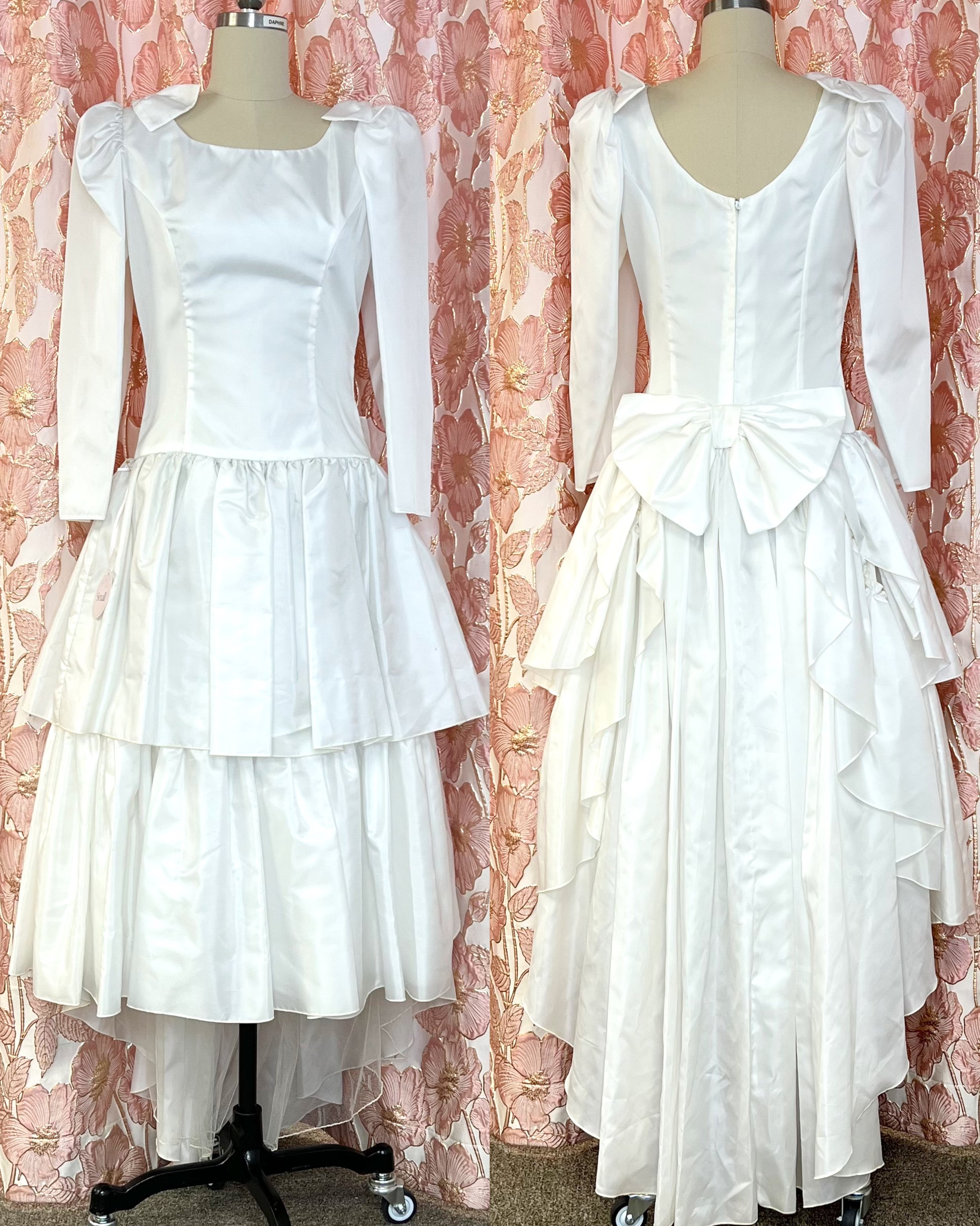 Käytetty vintage hääpuku