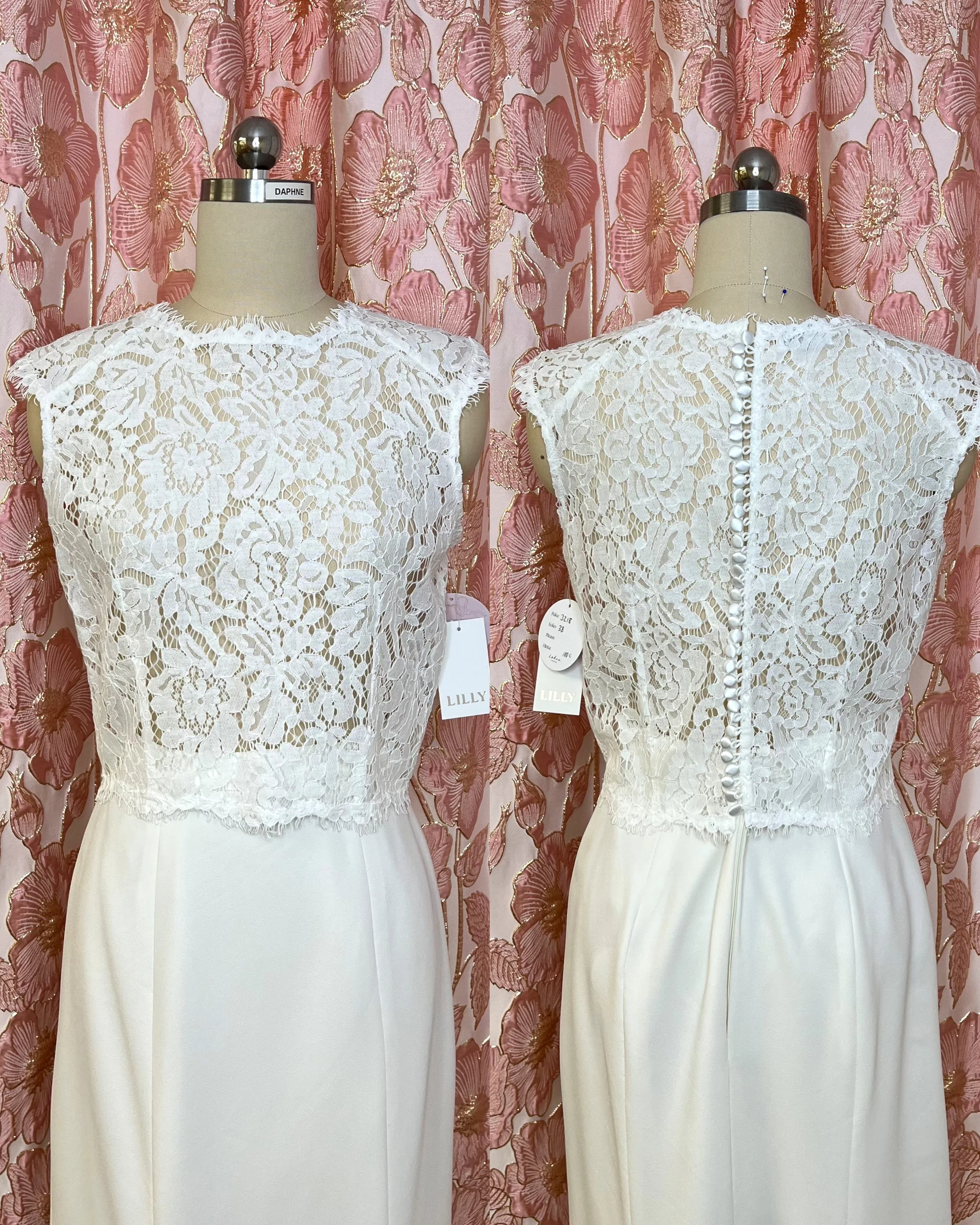 Lilly pitsinen yläosa