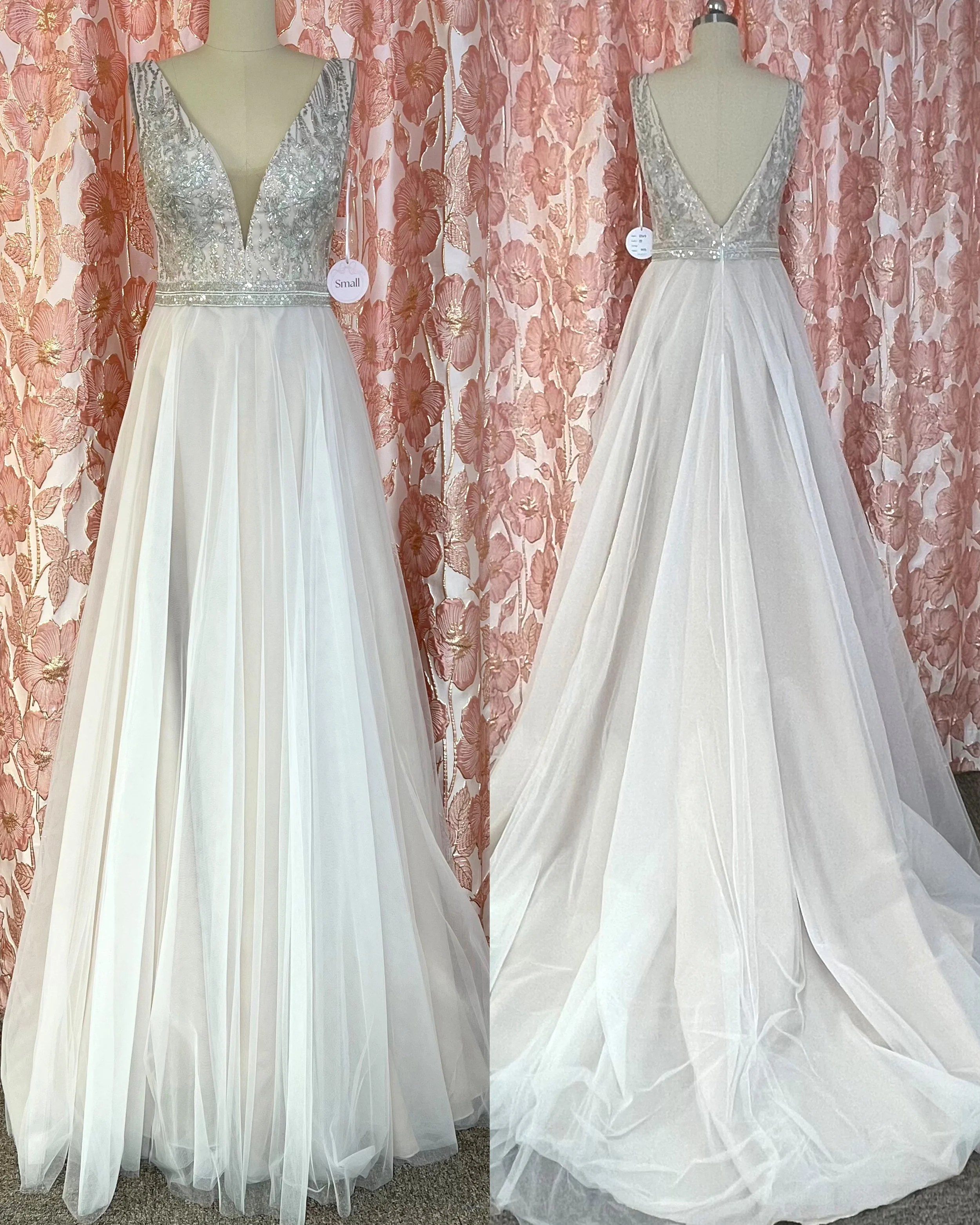 Daniela Di Marino sävyllinen hääpuku