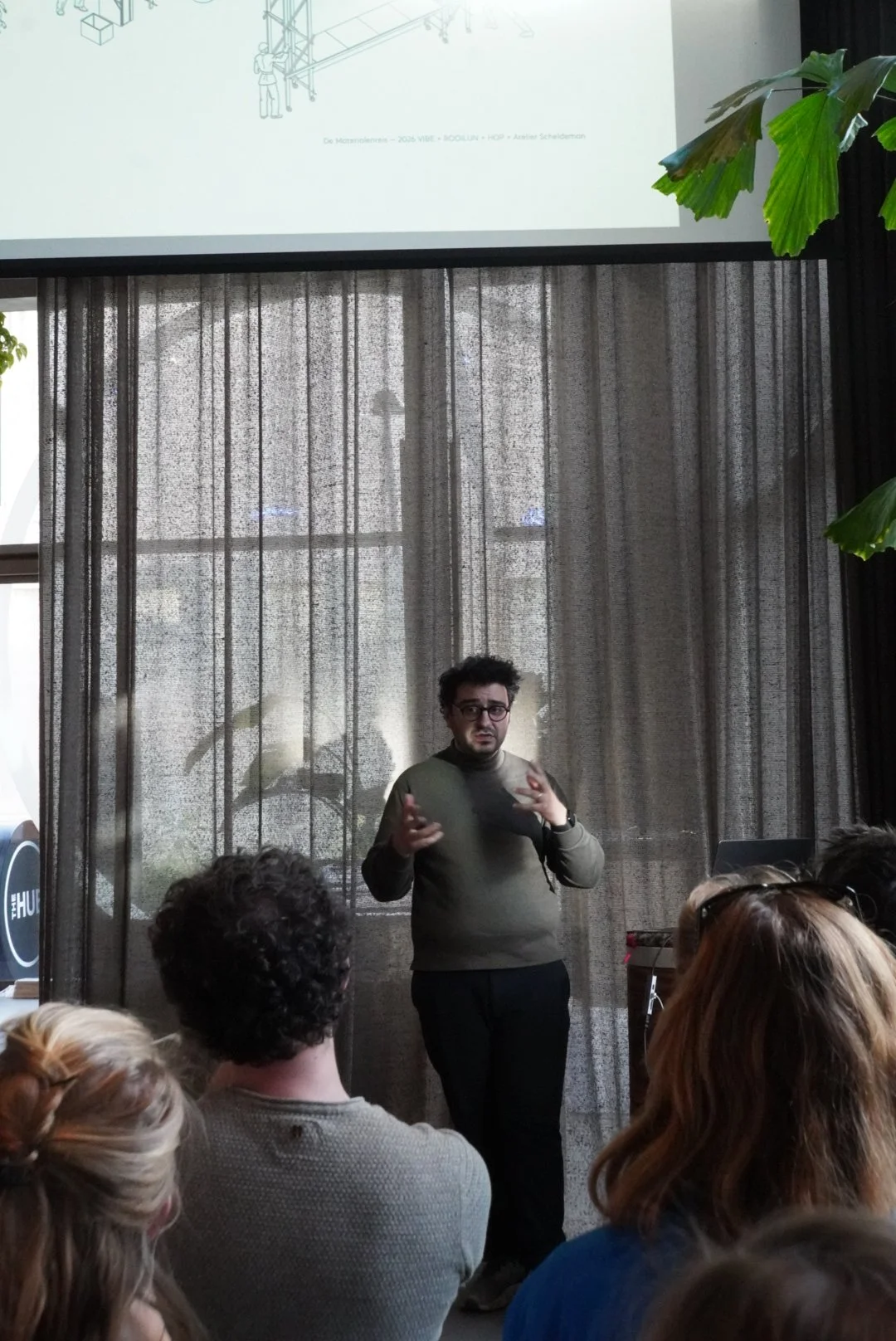 Didier van HOParchitectuur over natuurinclusie PARTEIR event