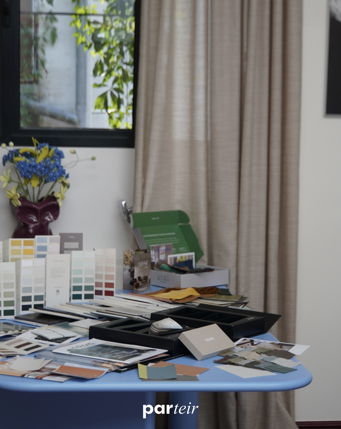 stalen en materialen workshop parteir