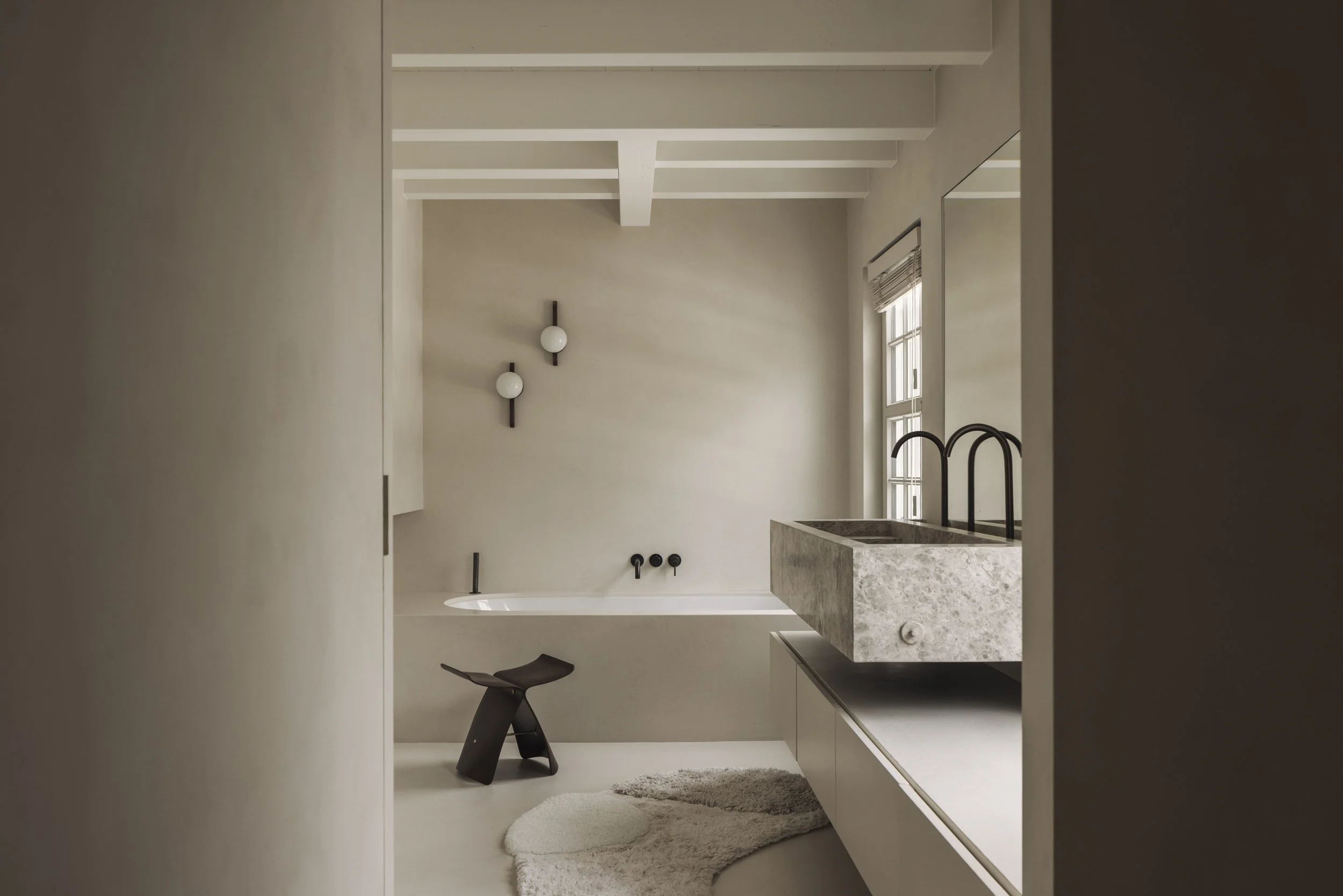 Nieuwbouwbadkamer project interieurarchitect - Bieke Hillen van hillenplus via PARTEIR
