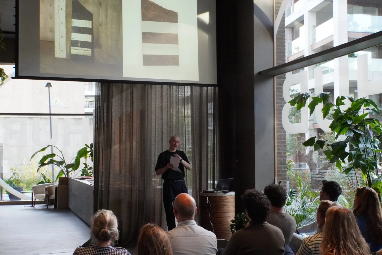 Oskar De Roover tijdens PARTEIR event