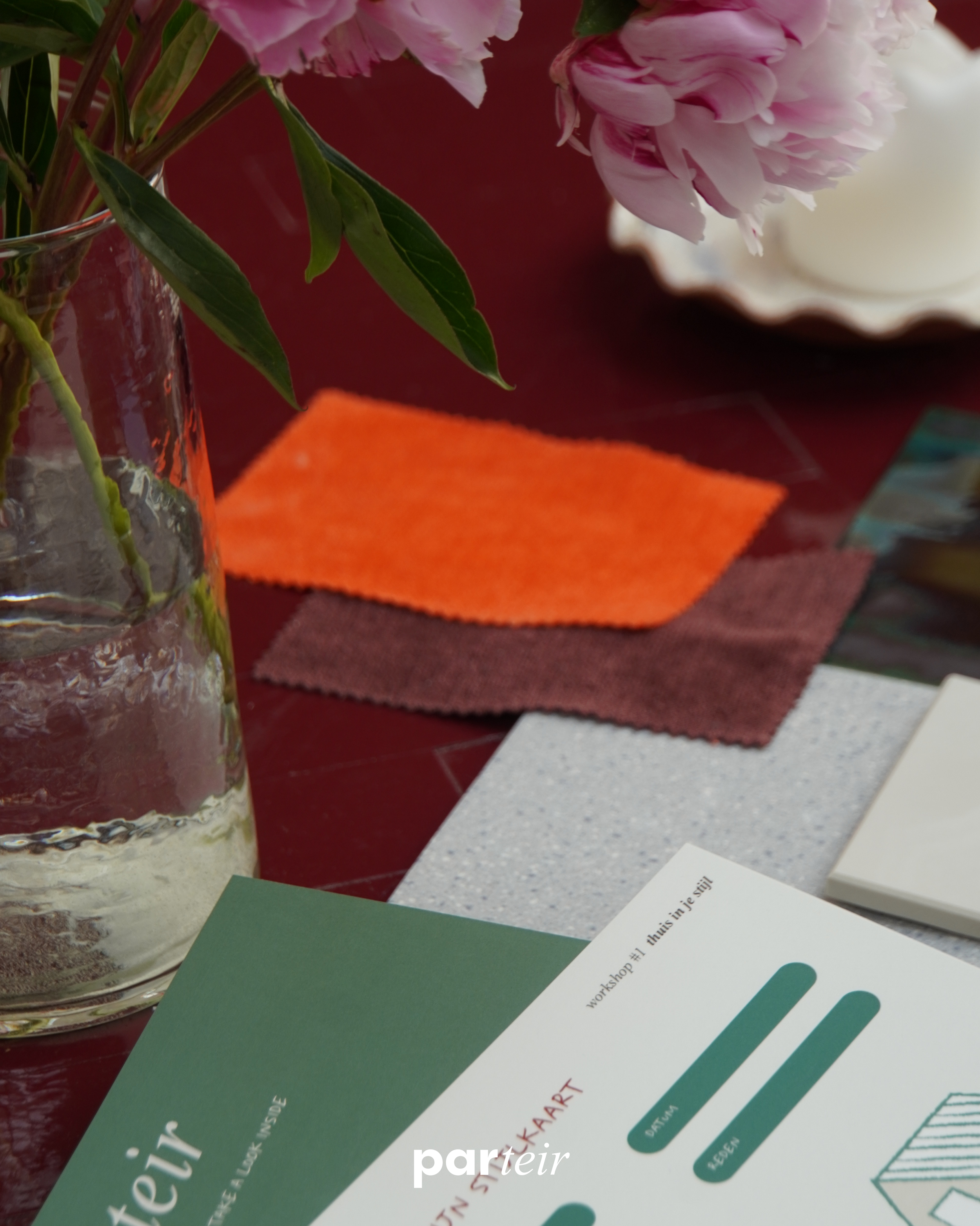 parteir workshop moodboard