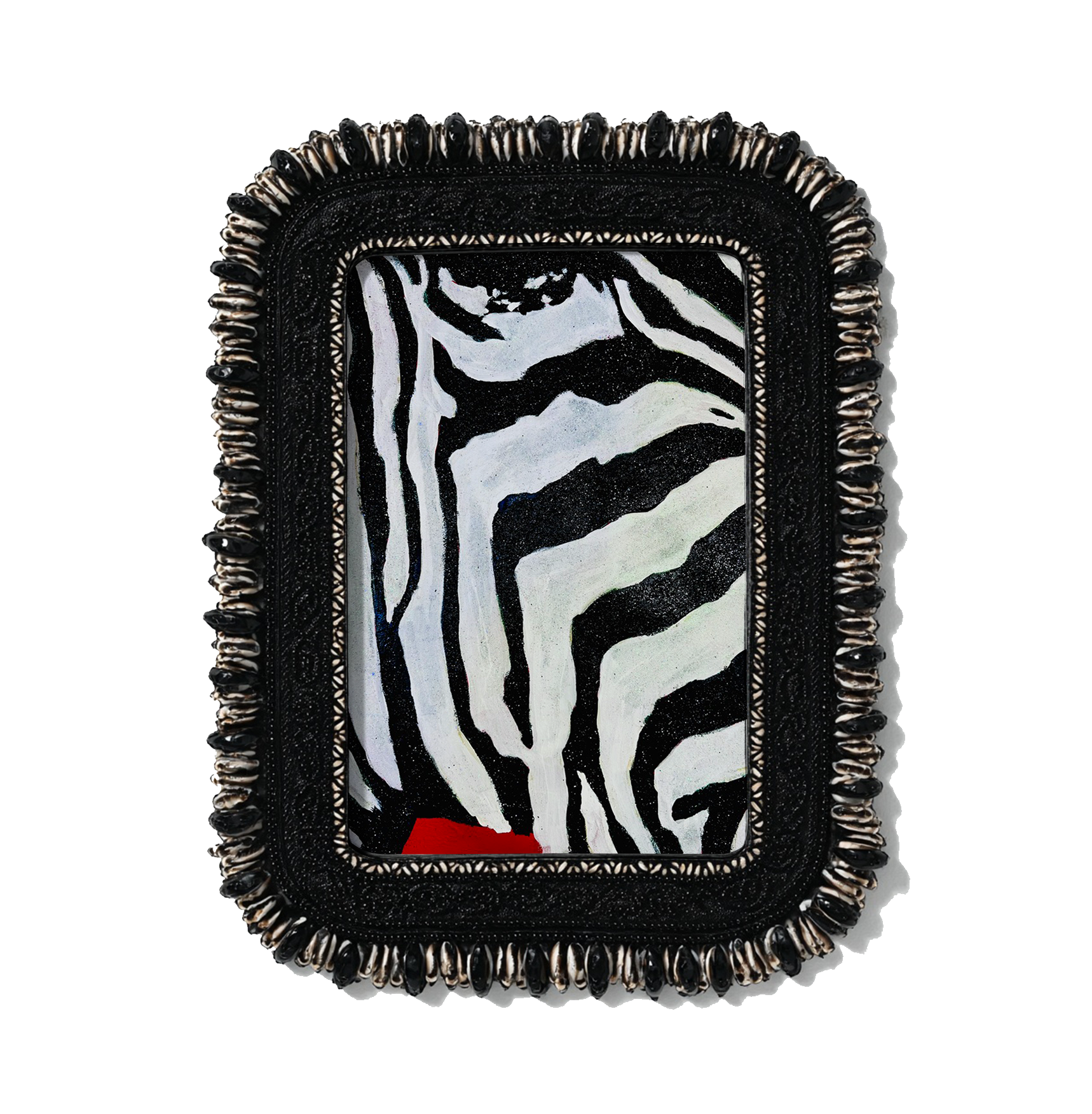 Zebra Study (3 of 3) - 22.5" x 30"  Mixed media on archival (Copy) (Copy)