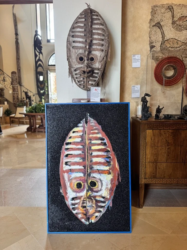 "Lerach Collection mask 1" | 48" × 31"