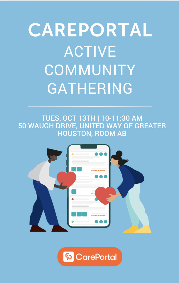 October 13 - Active Community Gathering 