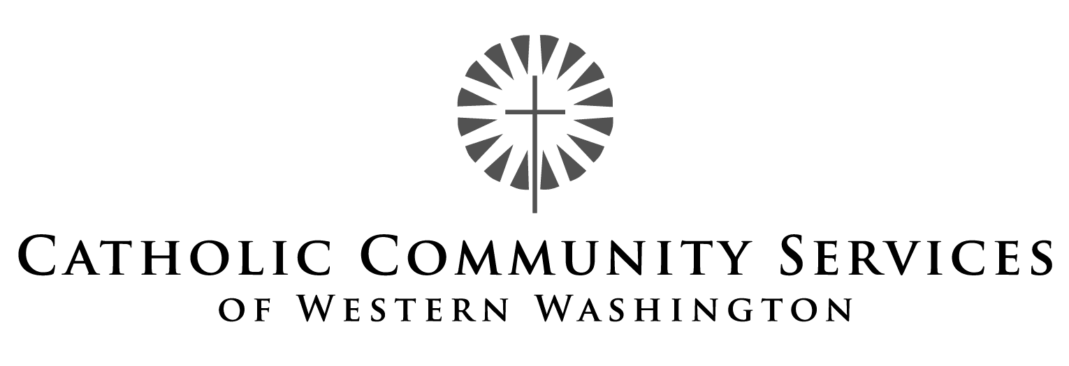 The logo for Catholic Community Services, our partner St. Martin's on Westlake.