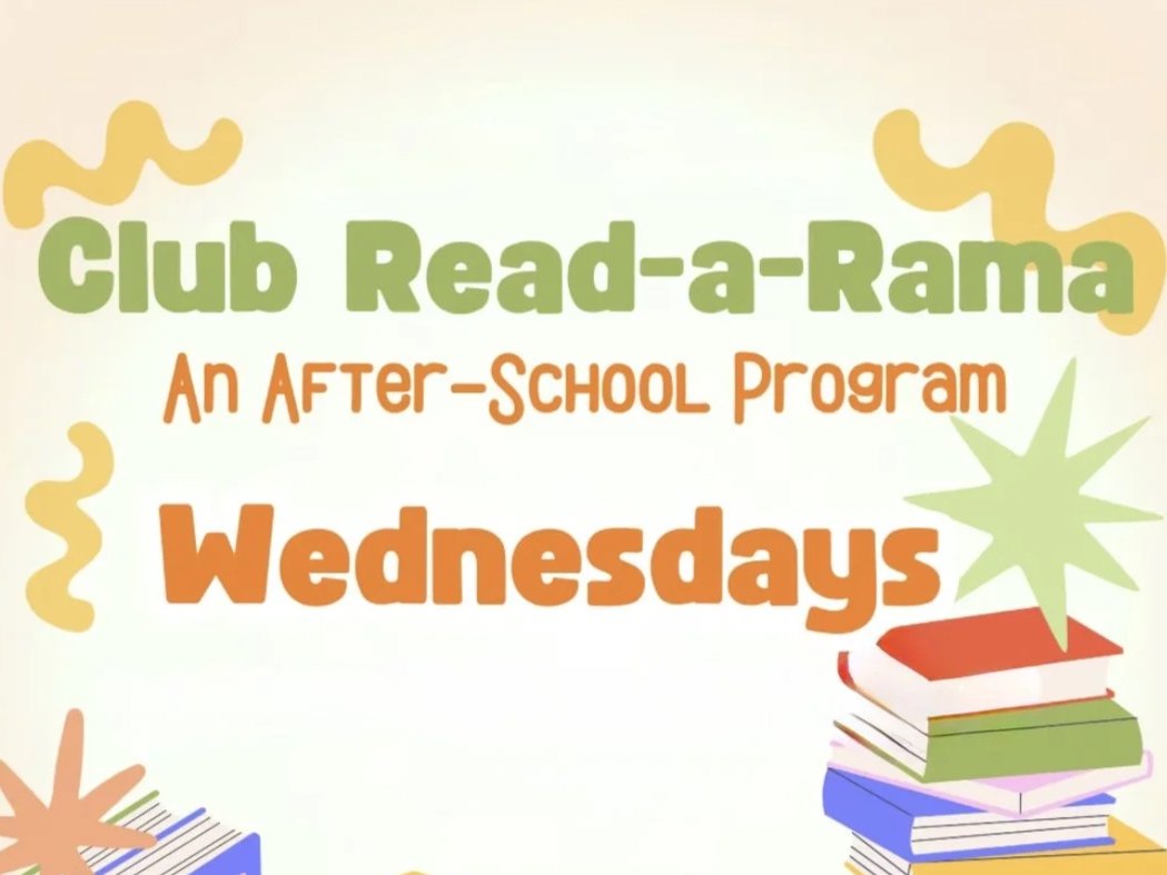 Read-a-Rama is an afterschool program for elementary aged youth