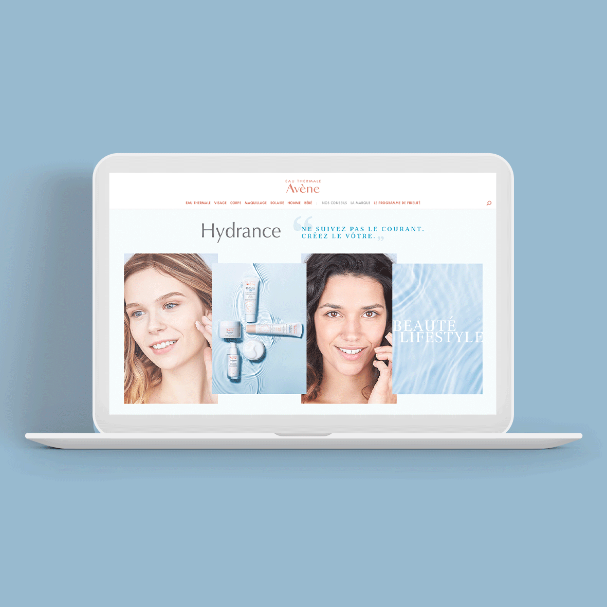 AVÈNE HYDRANCE . Campagne digitale