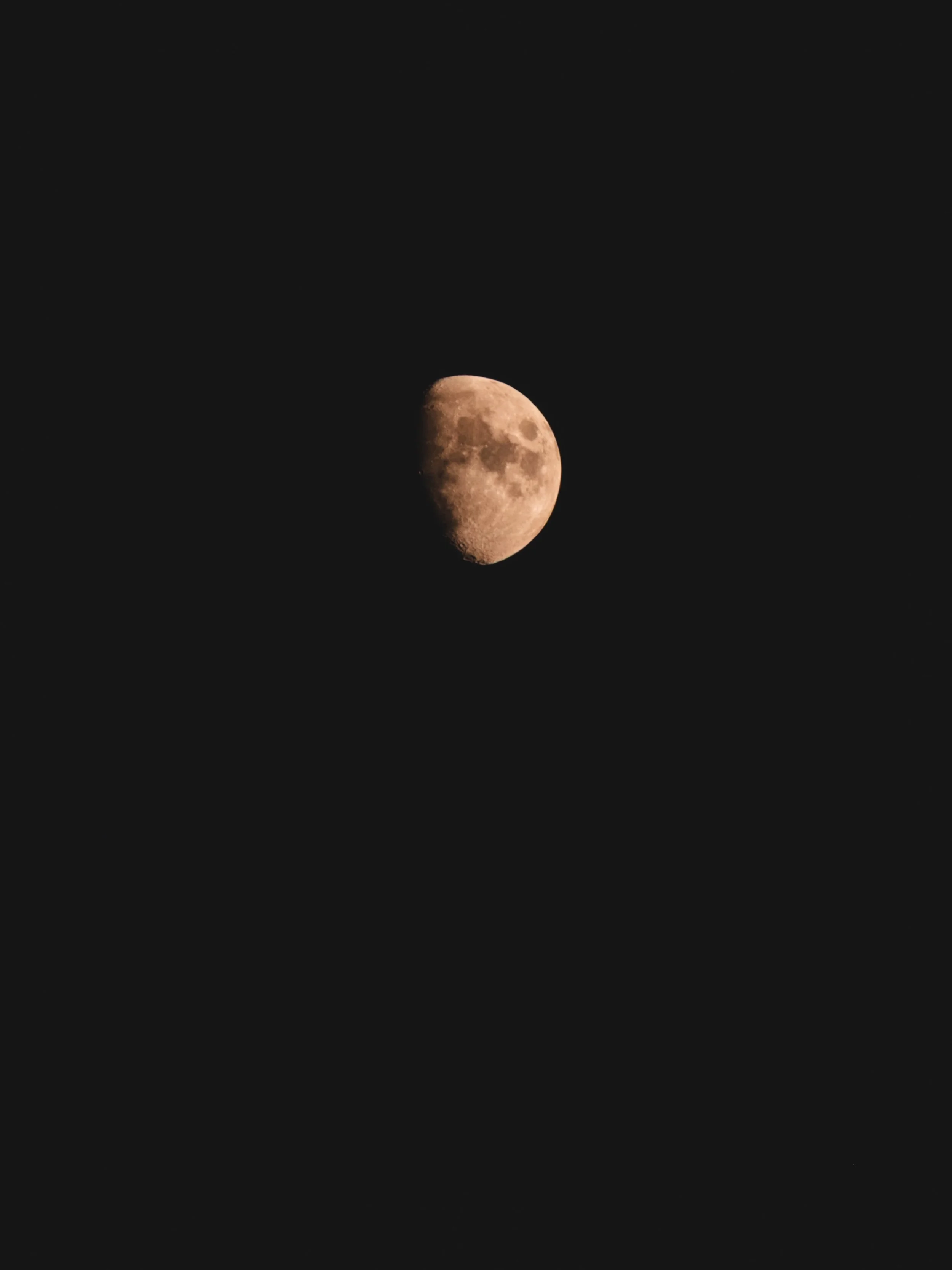 The moon, quietly suspended in the dark, has a way of making everything feel still. 

A small glow in a vast sky, it reminds us to pause, look up, and take in the beauty that&rsquo;s always there.

 Calm, constant, and quietly extraordinary.