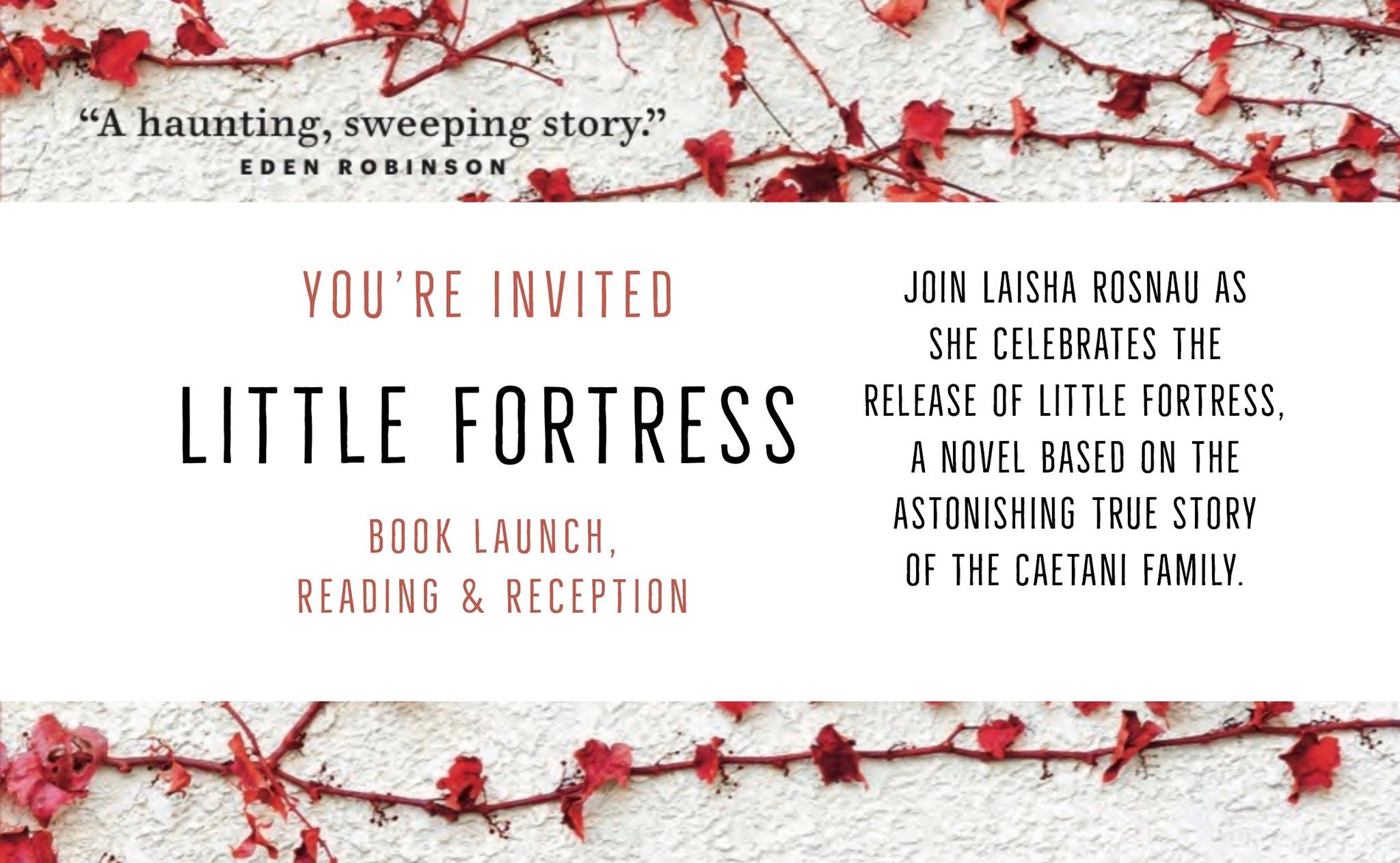 Little Fortress Book Launch